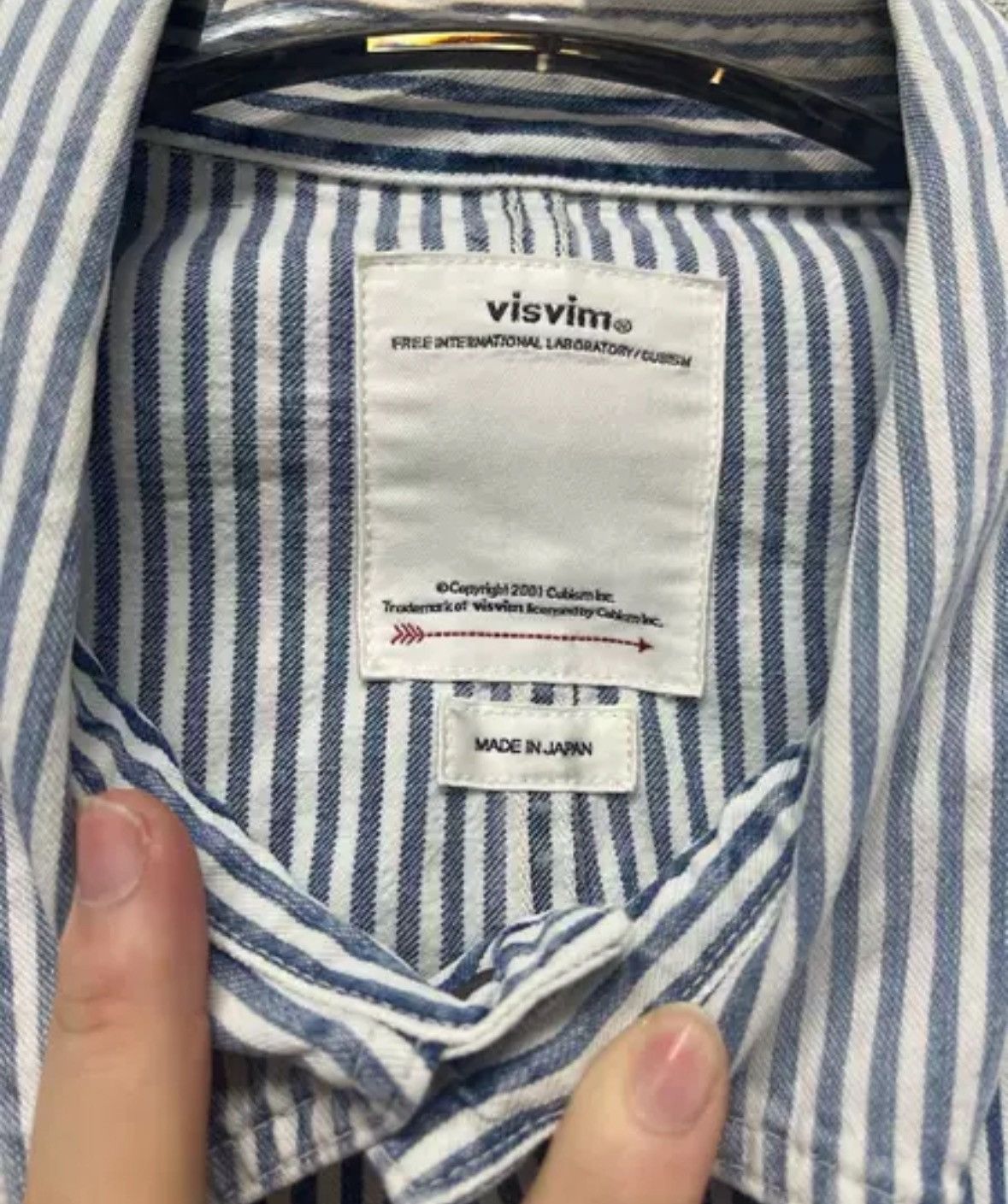 Visvim Visvim Coverall Hickory Dry striped jacket2412-Nextarrow Size US L / EU 52-54 / 3 - 3 Thumbnail