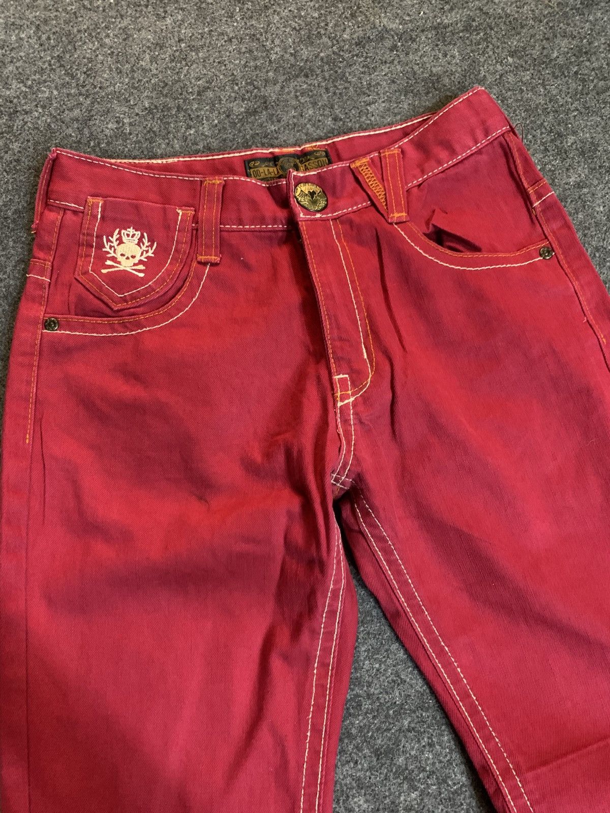 If Six Was Nine × Japanese Brand × Le Grande Bleu (L.G.B.) lace up oolalasasson pant japanese brand Size US 27 - 5 Thumbnail