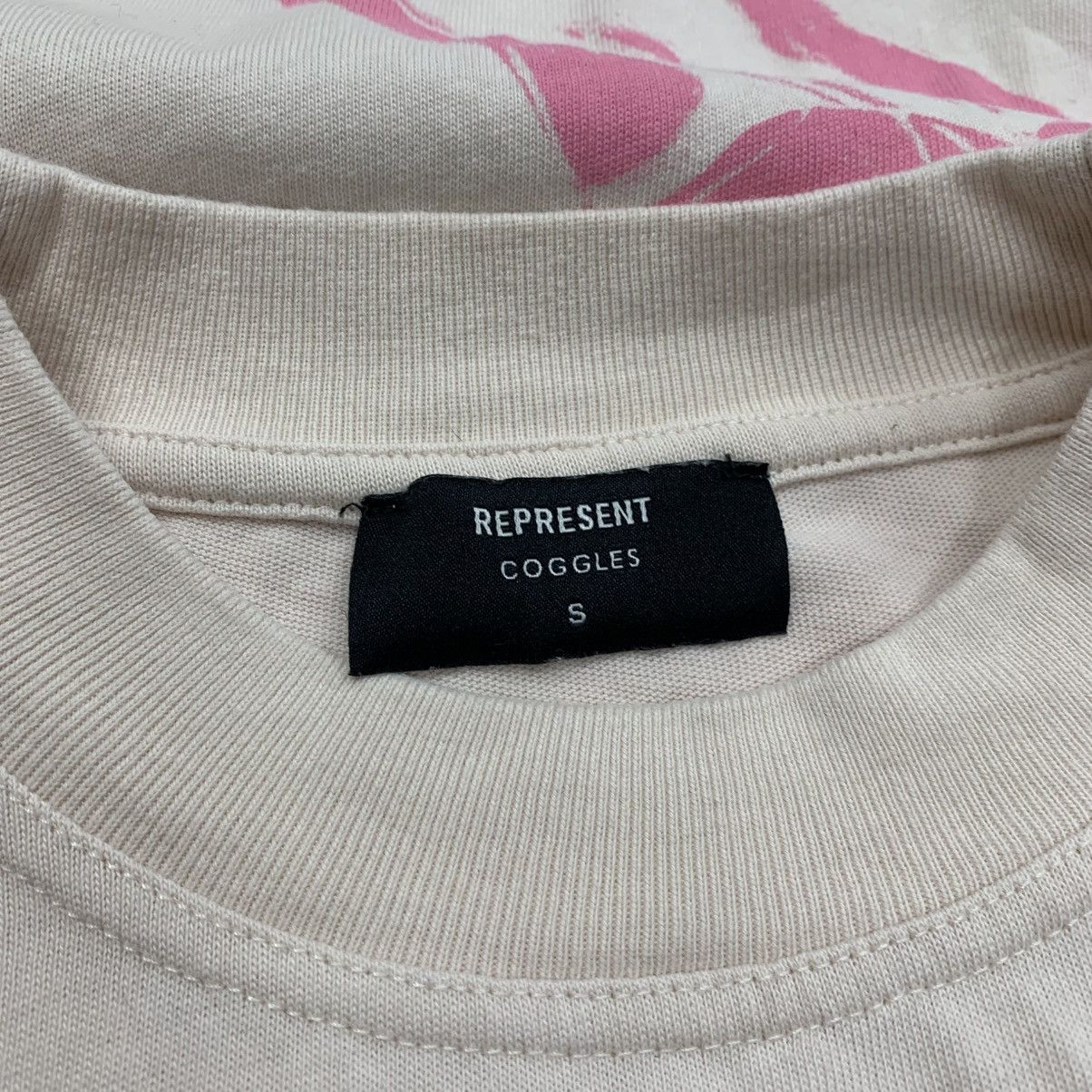 Represent Clo. Represent Small Tee Icarus Pink Pearl White T-Shirt Coggles Size US S / EU 44-46 / 1 - 5 Thumbnail