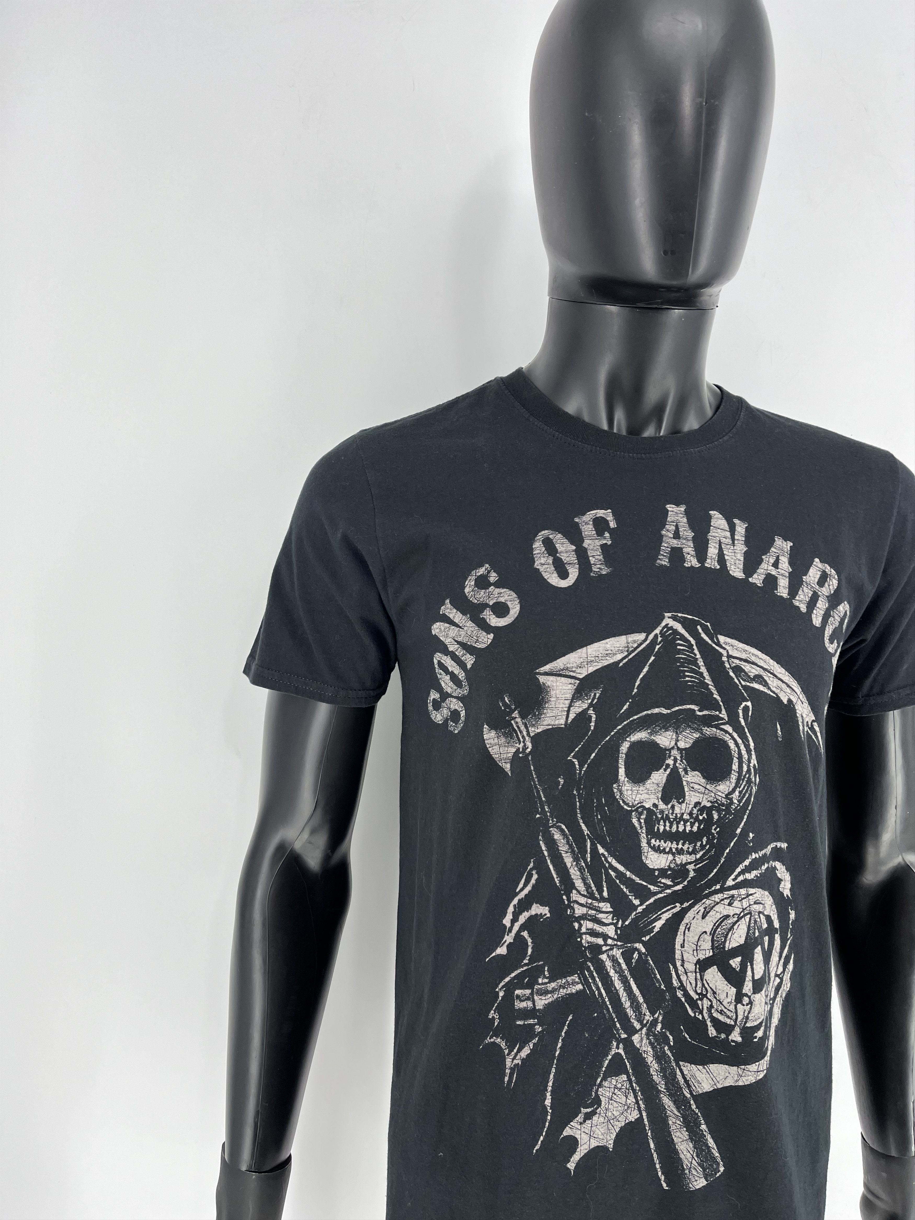 Band Tees × Vintage Vintage SOA Sons Of Anarchy Vintage Band Graphic Tee Sz M Size US M / EU 48-50 / 2 - 5 Thumbnail