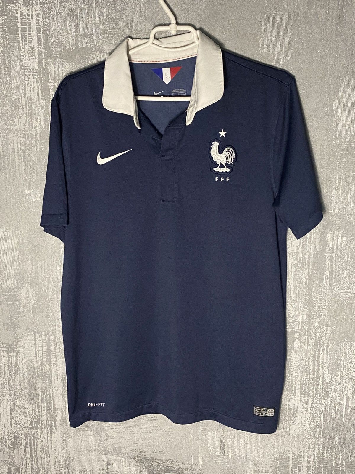 Nike 2014/15 Nike France Soccer Jersey Football National Team Kit Size US M / EU 48-50 / 2 - 1 Thumbnail