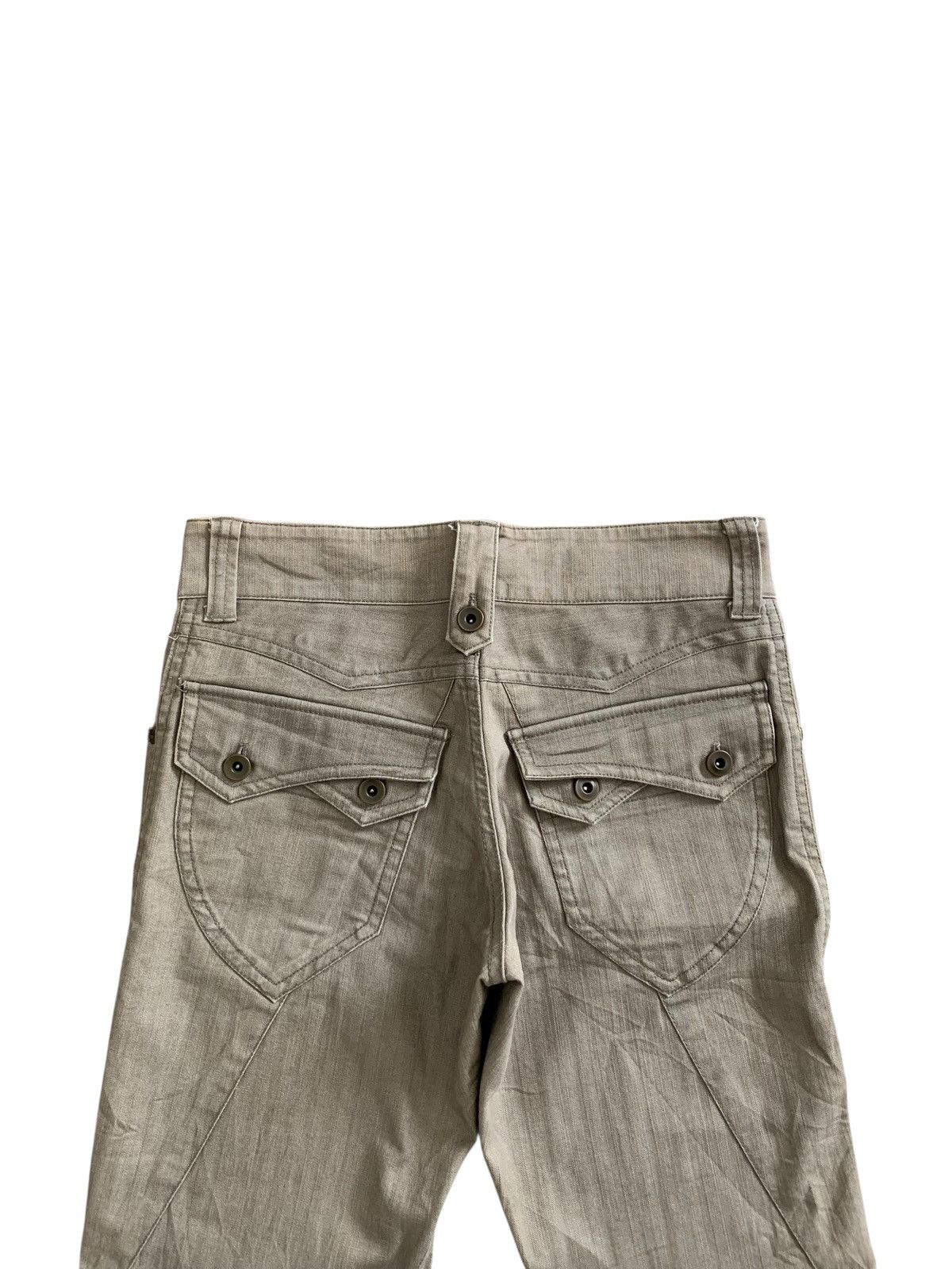 Michel Klein Michel Klein Homme Paris Spiral Flared Jeans Size US 28 / EU 44 - 2 Thumbnail