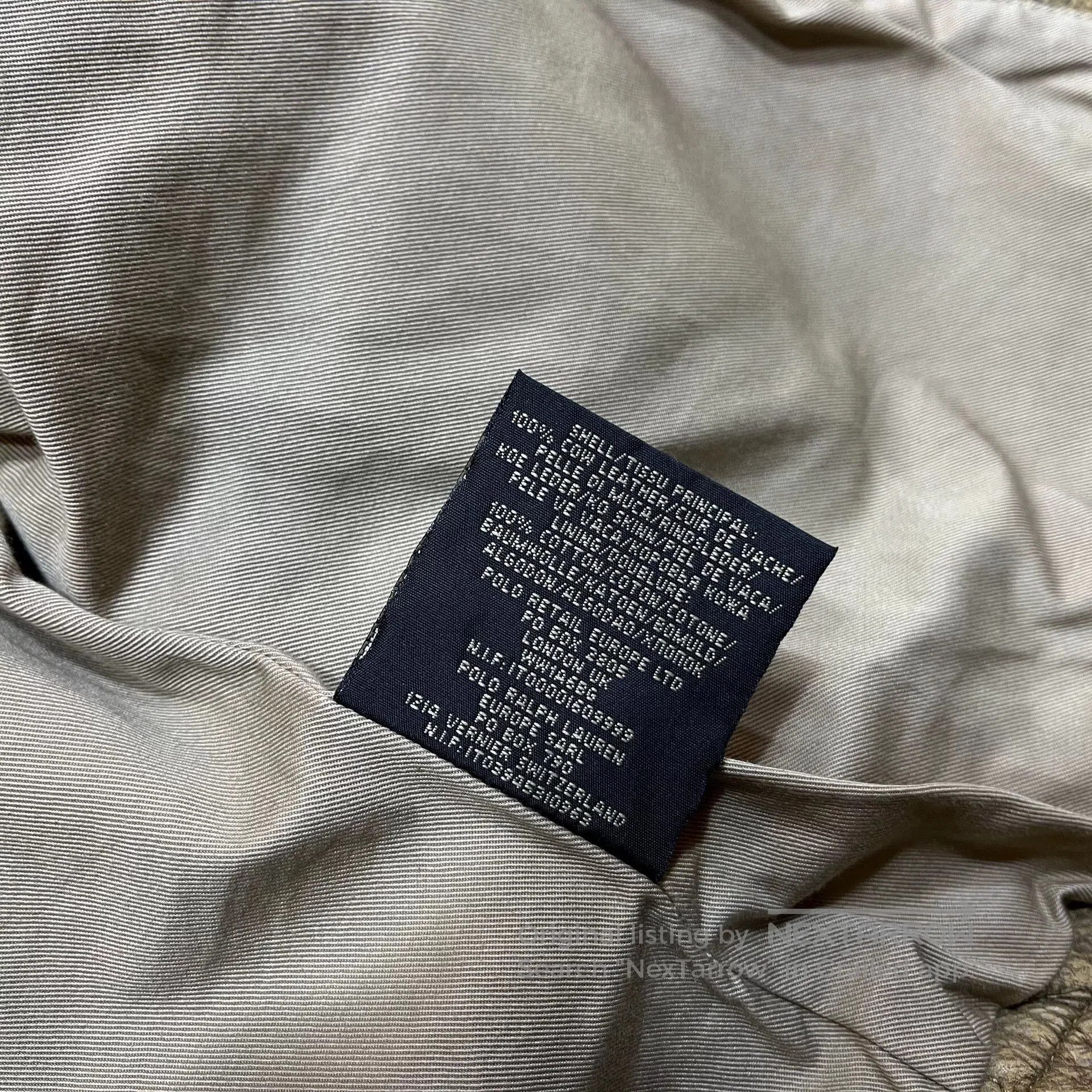 RRL Ralph Lauren rare modified A2 leather jacket RRL. Size US M / EU 48-50 / 2 - 8 Thumbnail