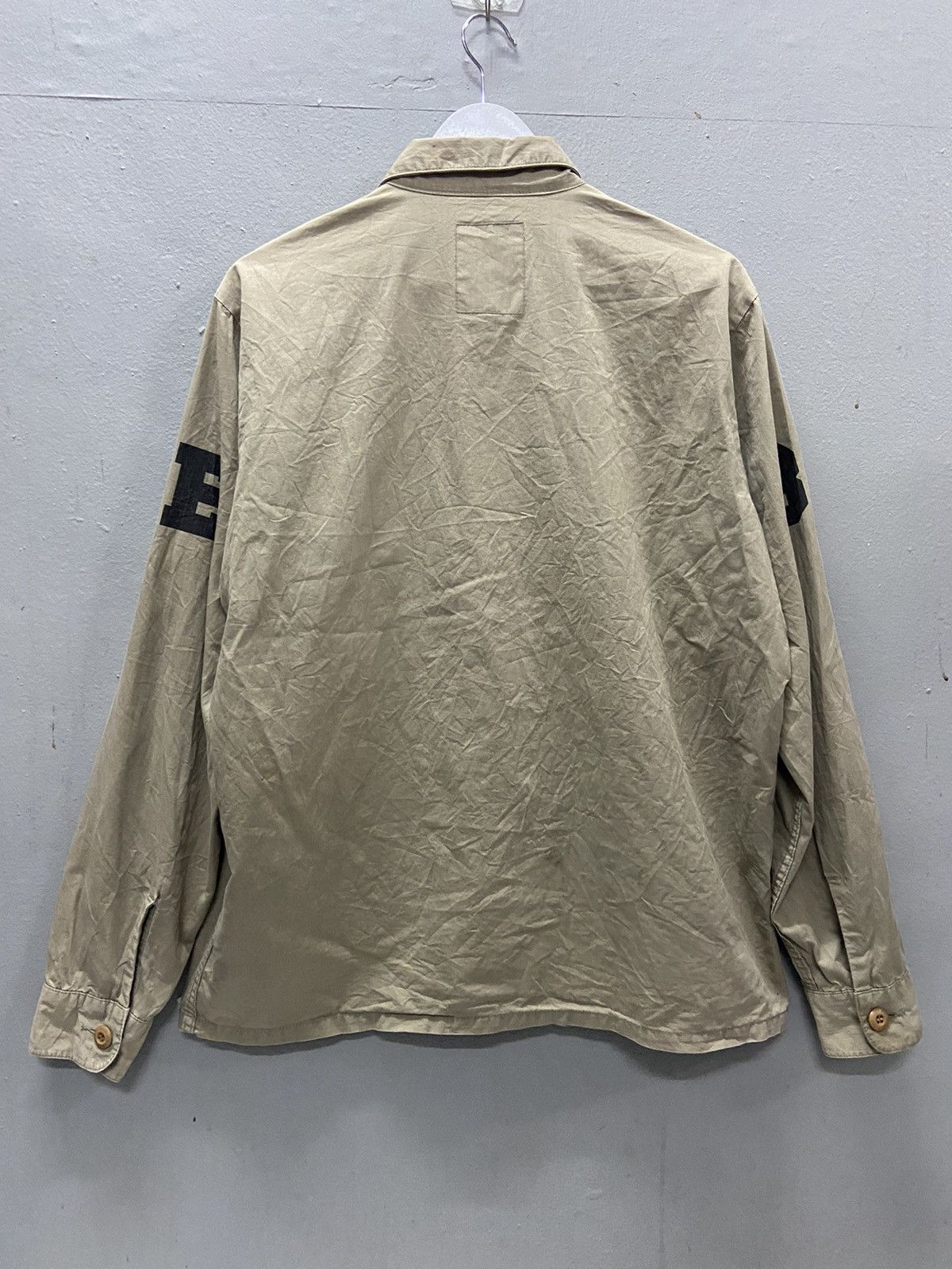 Bape BAPE A BATHING APE ASNKA MILITARY STYLE BUTTON UP Size US M / EU 48-50 / 2 - 9 Thumbnail