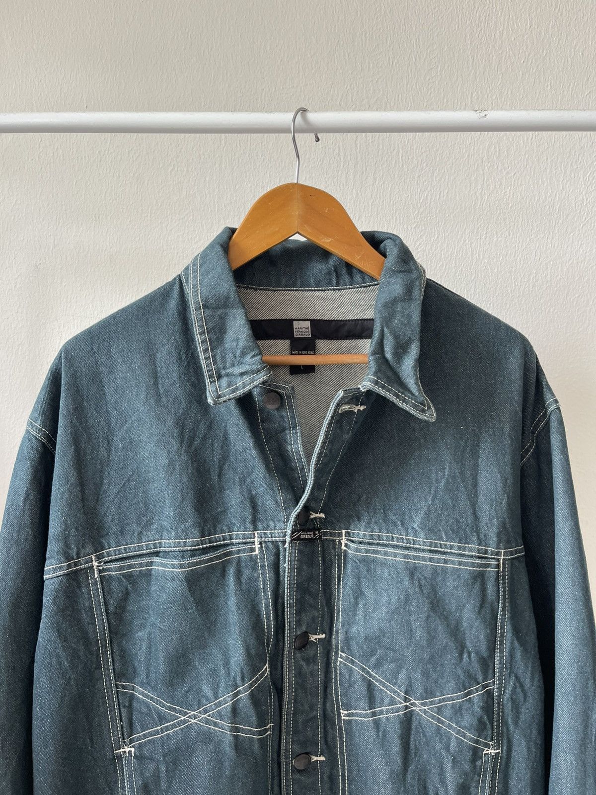 CLOSED × Marithe + Francois Girbaud 2000s Marithe Francois Girbaud Denim Jacket Size US XL / EU 56 / 4 - 12 Thumbnail