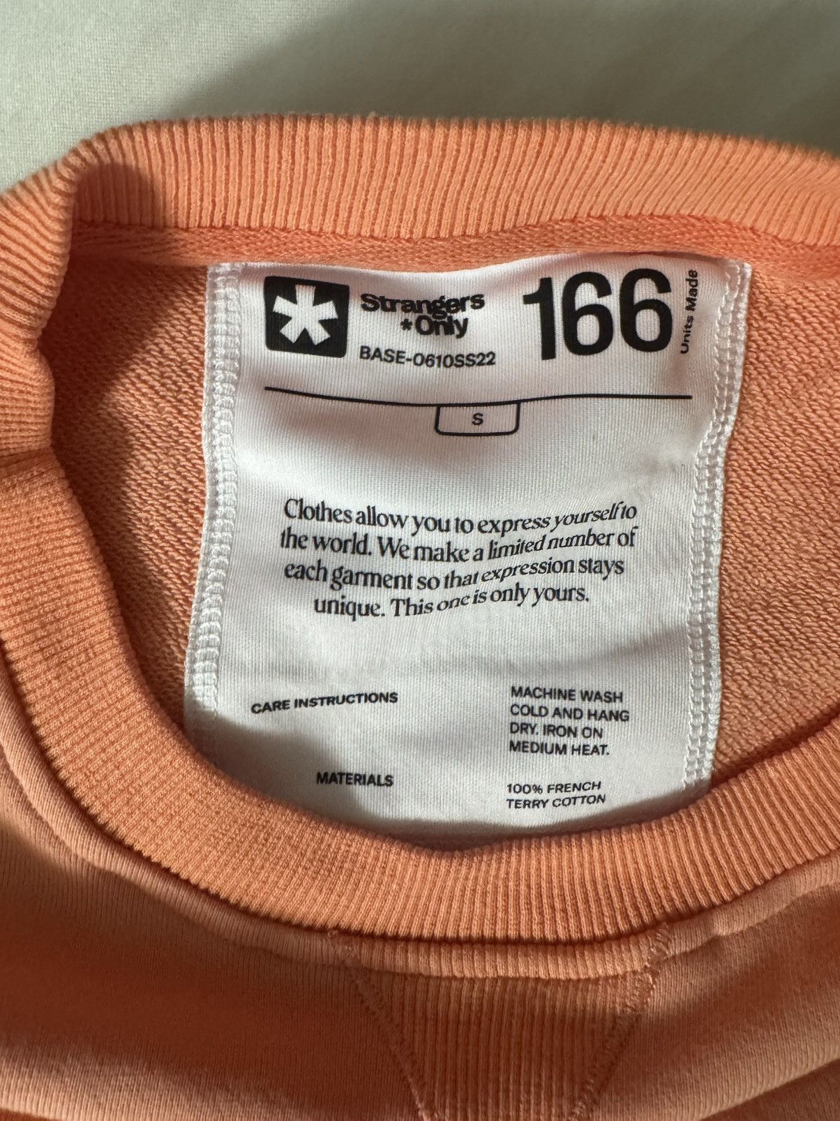 Other Strangers Only Sup Club Peach Crewneck Size Small Size S / US 4 / IT 40 - 3 Thumbnail