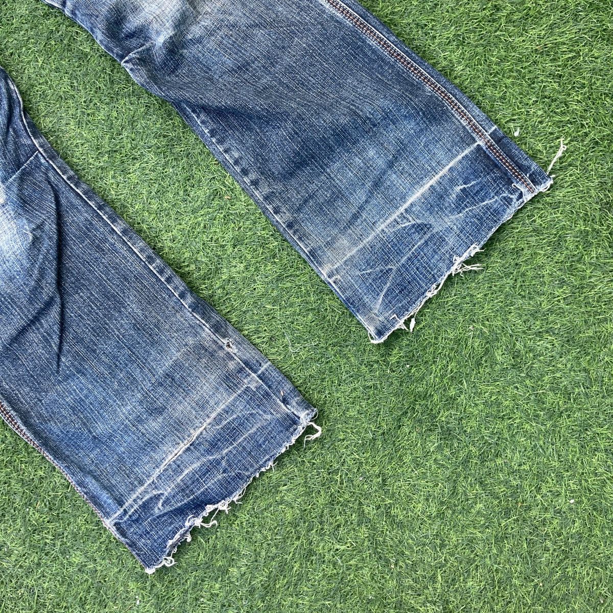 Marithe + Francois Girbaud DISTRESSED MARITHE FRANCOIS GIRBAUD JEANS Size US 35 - 6 Thumbnail