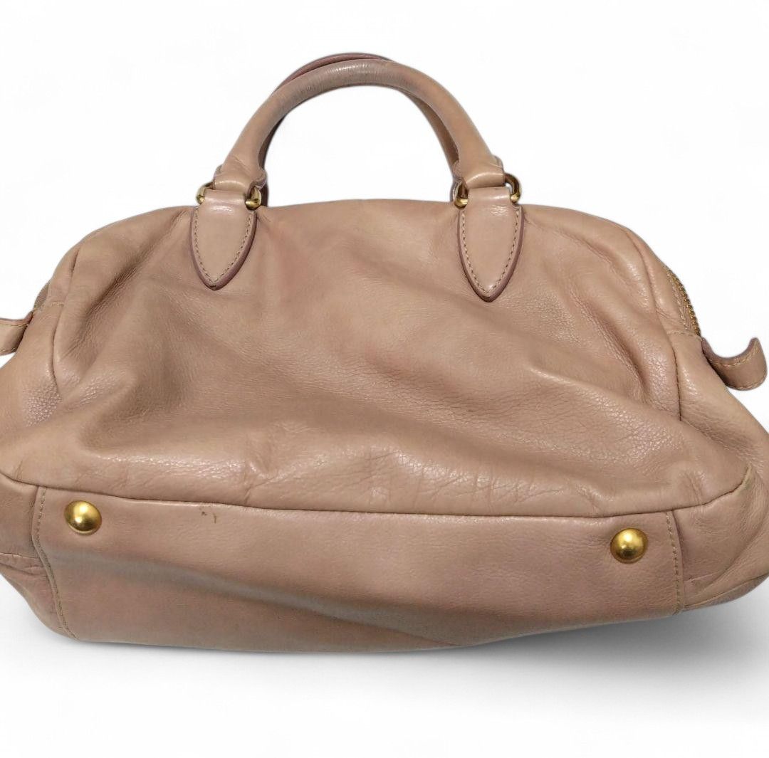 Miu Miu Miu Miu - Handbag Pink Gold Hardware Vintage Leather Y2K Size ONE SIZE - 5 Thumbnail