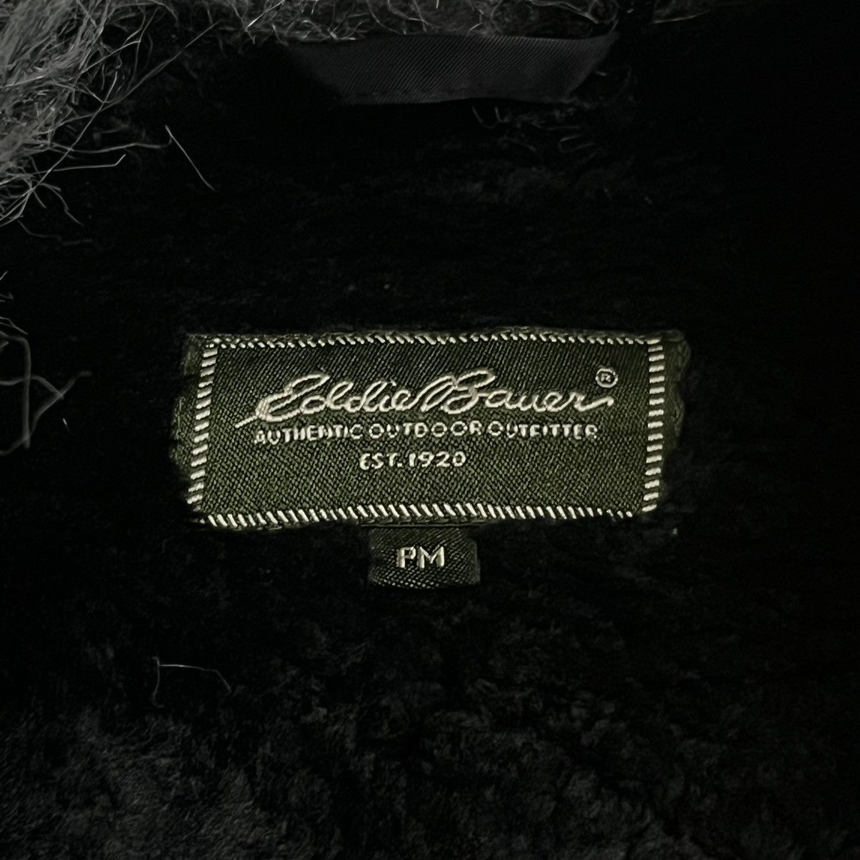If Six Was Nine NICE 😍Eddie bauer crazy fur jacket black Size US M / EU 48-50 / 2 - 6 Thumbnail