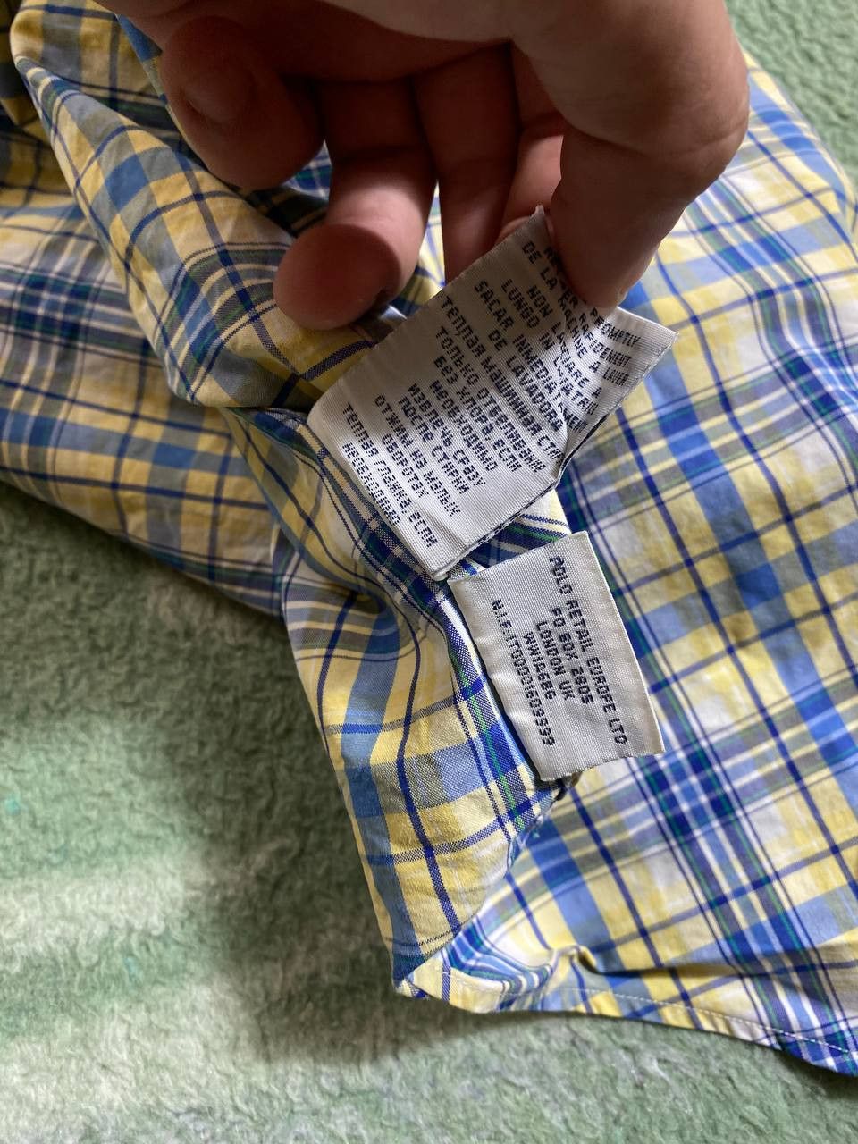 Flannel × Polo Ralph Lauren × Vintage Vintage Polo Ralph Lauren Pony button up shirt flannel Size US S / EU 44-46 / 1 - 3 Thumbnail
