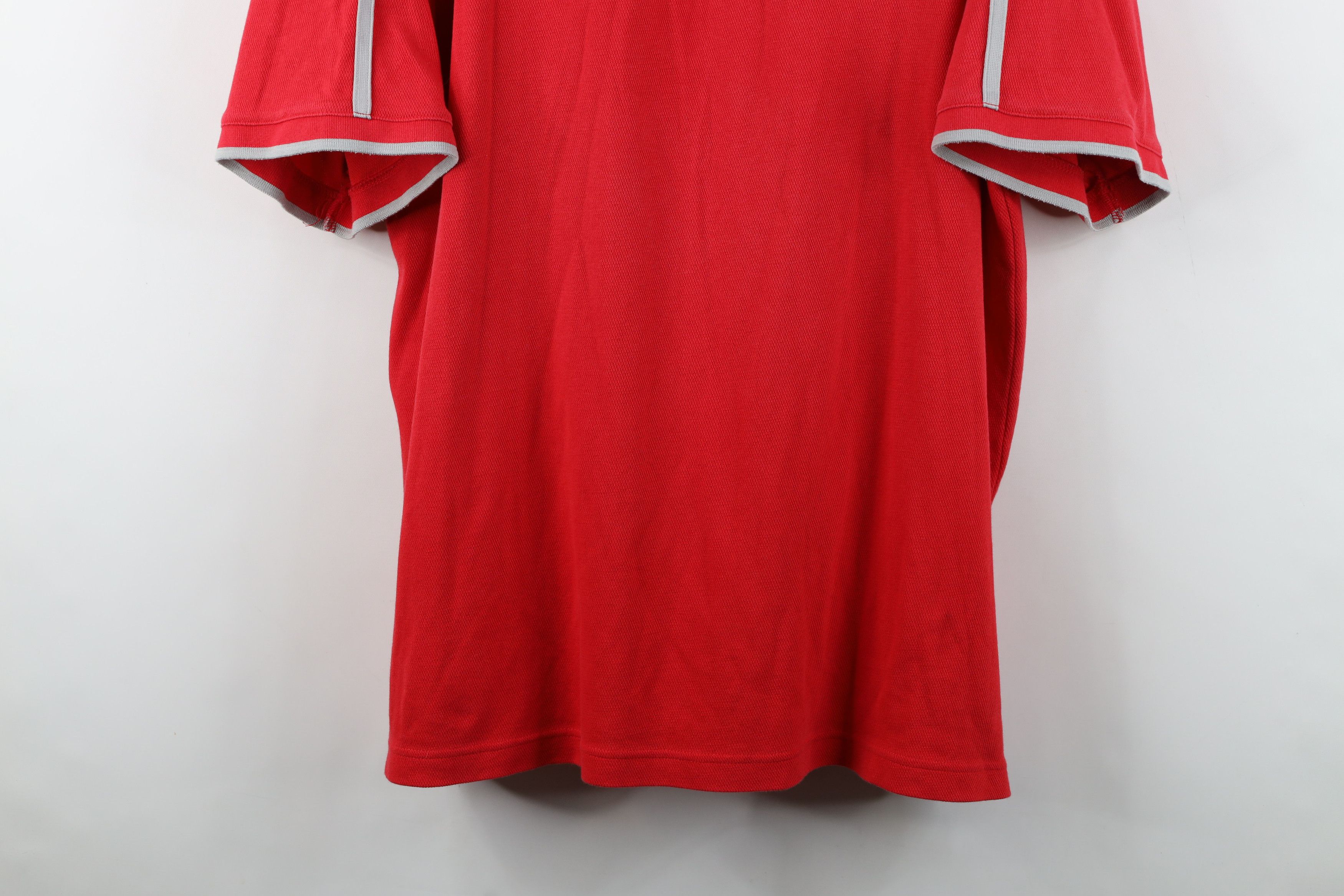 Nike Vintage Nike Mini Swoosh Ohio State University Knit Polo Size US XXL / EU 58 / 5 - 3 Thumbnail