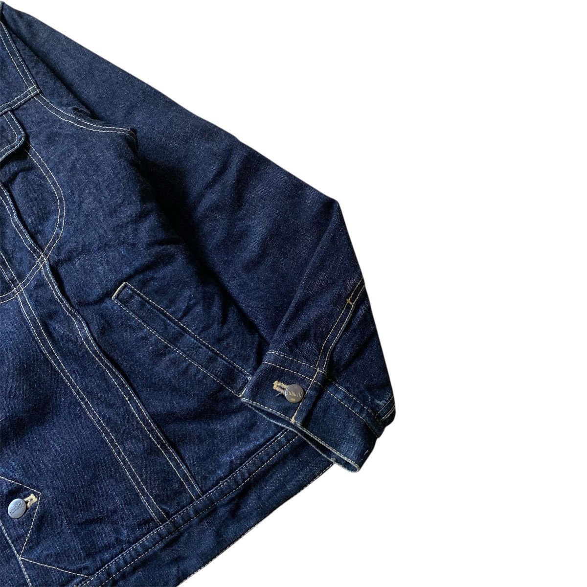 X-LARGE X-Large Denim Selvedge Sherpha Jacket Japanese Brand Size US L / EU 52-54 / 3 - 4 Thumbnail
