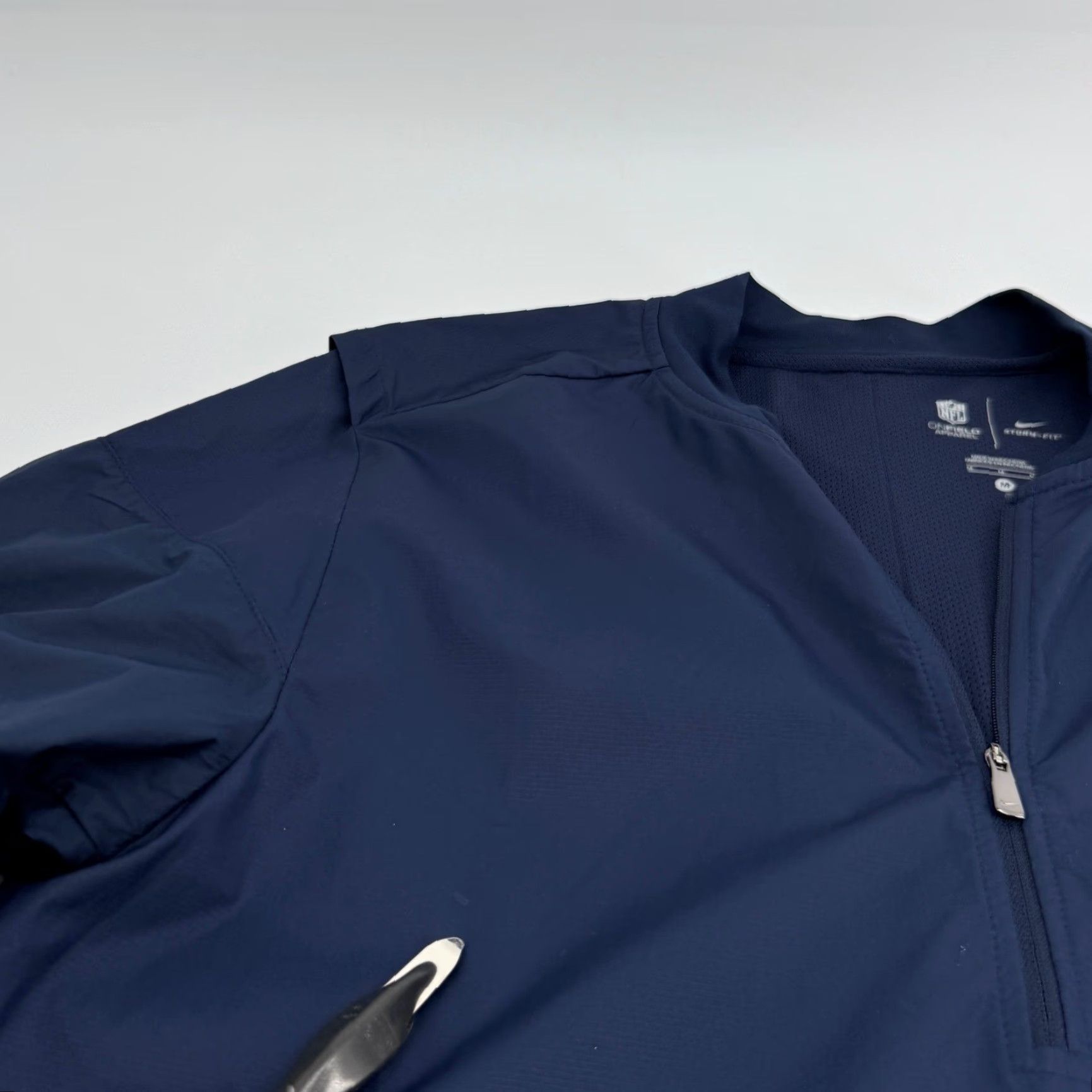 Nike Nike Green Bay Packers NFL Storm-FIT Pullover Jacket Navy Blue M Size US M / EU 48-50 / 2 - 4 Thumbnail