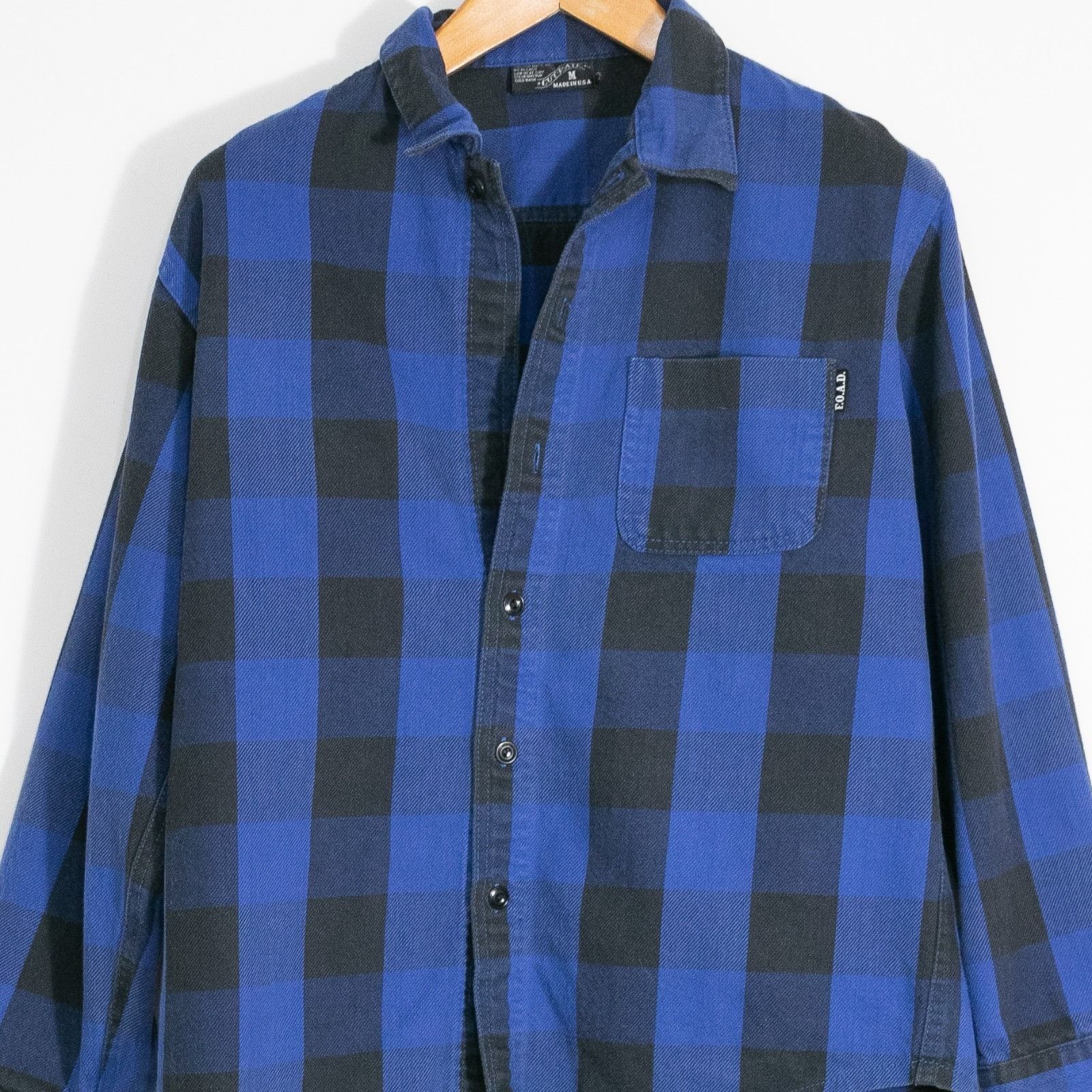 Vintage Vintage Cut Rate Flannel Button Up Shirt Medium - Distressed Size US M / EU 48-50 / 2 - 2 Thumbnail