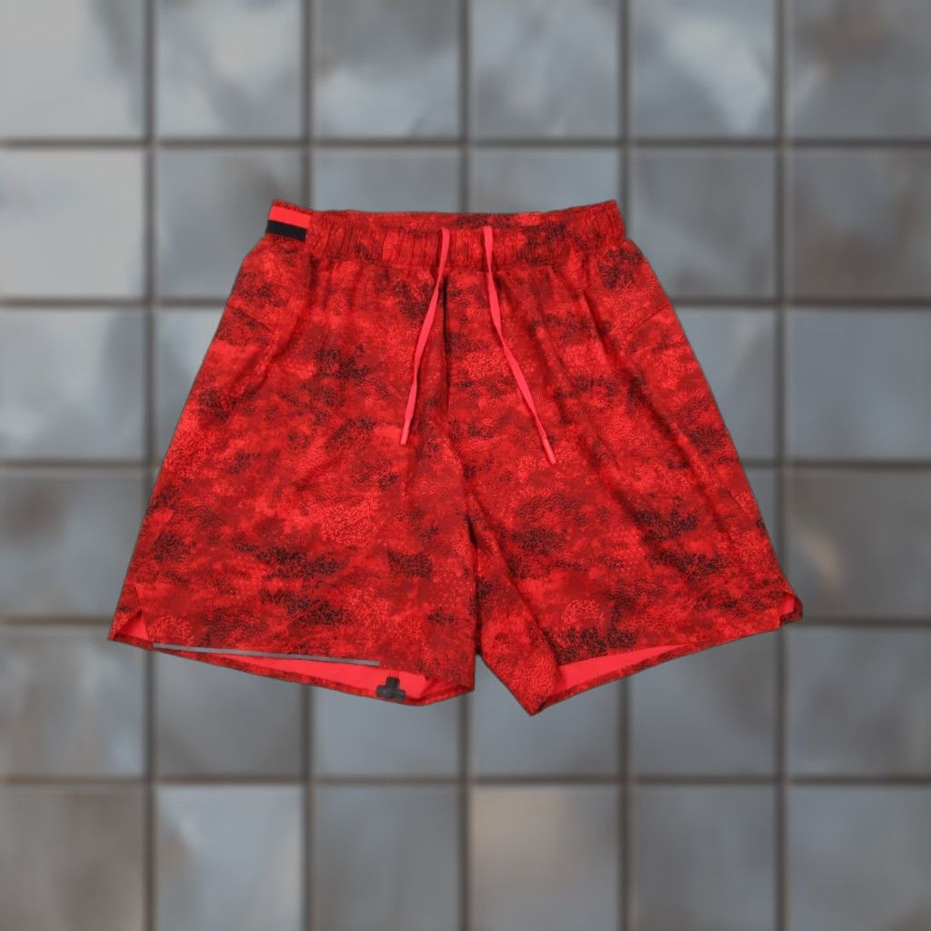 LULULEMON Men Red License To Train Shorts 6