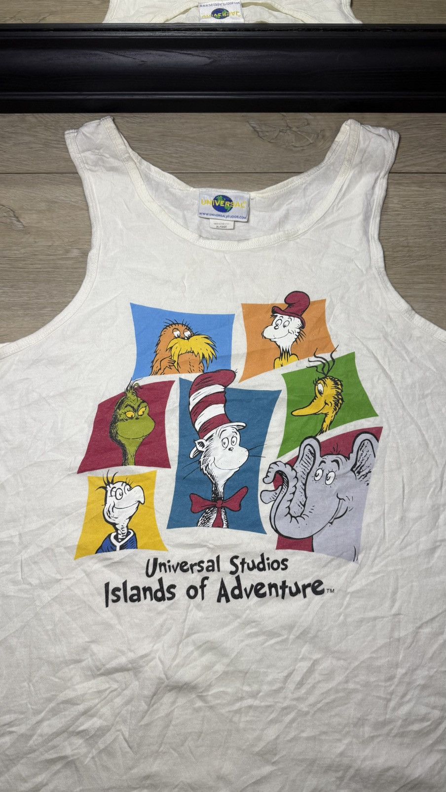 Other Vintage / Y2K 1990s Dr. Seuss Universal Studios Tank Top Size US XL / EU 56 / 4 - 3 Thumbnail