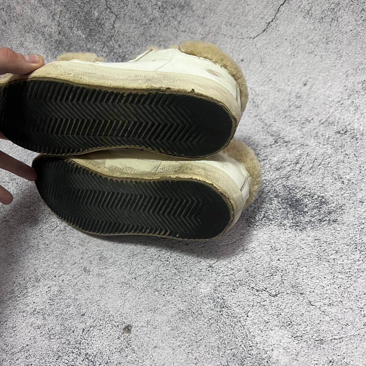 Golden Goose Women’s Golden Goose Deluxe SSTAR Low-Top Sneakers Fur Size US 8 / IT 38 - 8 Thumbnail