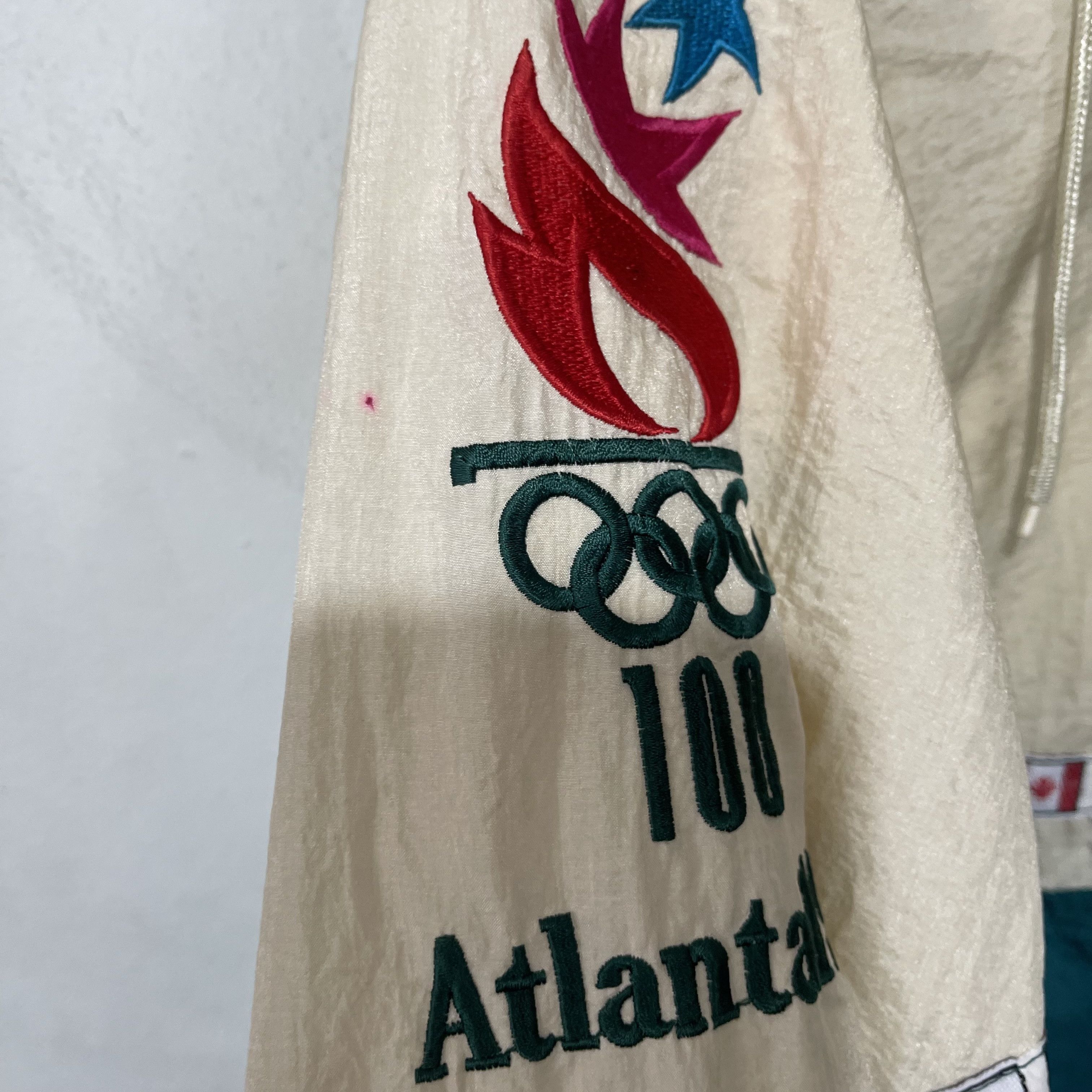 Vintage Vintage 1996 Atlanta Olympics Starter Windbreaker Jacket Size US L / EU 52-54 / 3 - 4 Thumbnail