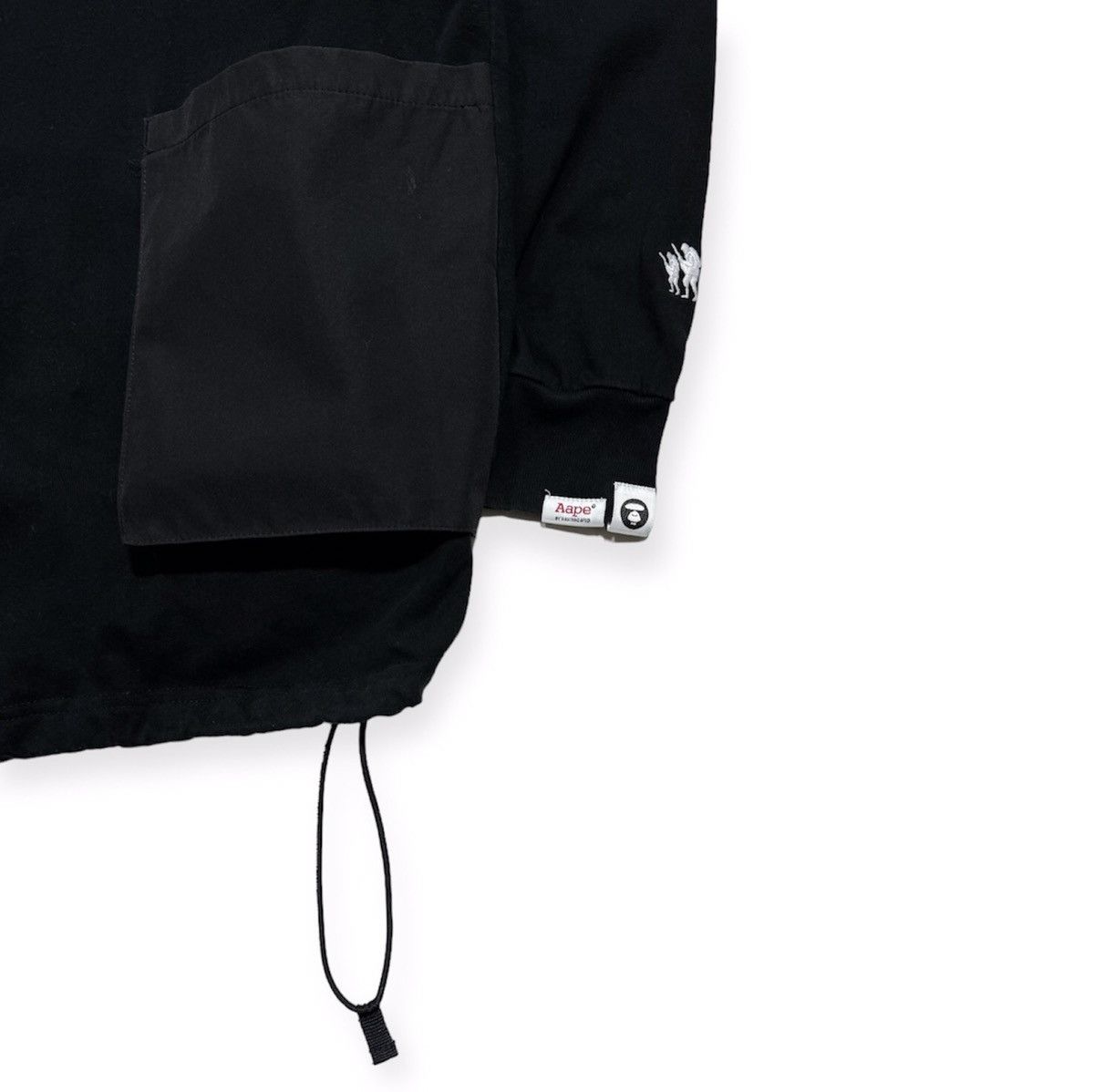 Aape Crewneck Cargo LS T-Shirt Size US XL / EU 56 / 4 - 6 Thumbnail