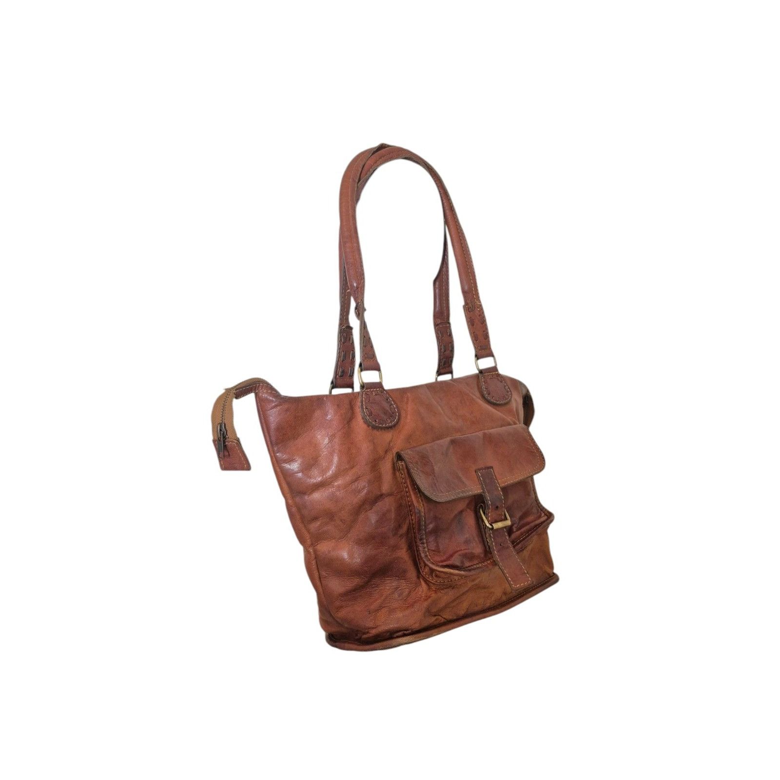 Other Noonday Collection Leather Shoulder Bag Boho Tote Hobo Bag B Size ONE SIZE - 7 Thumbnail