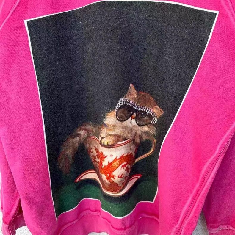 Gucci Gucci Teacup cat sweatshirt 2503-Nextarrow Size US L / EU 52-54 / 3 - 3 Thumbnail
