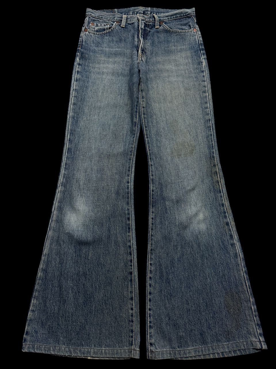 GOSTAR DE FUGA FLARED If Six Was Nine Le Grande Bleu Style By Japanese Jean Size US 28 / EU 44 - 1 Thumbnail