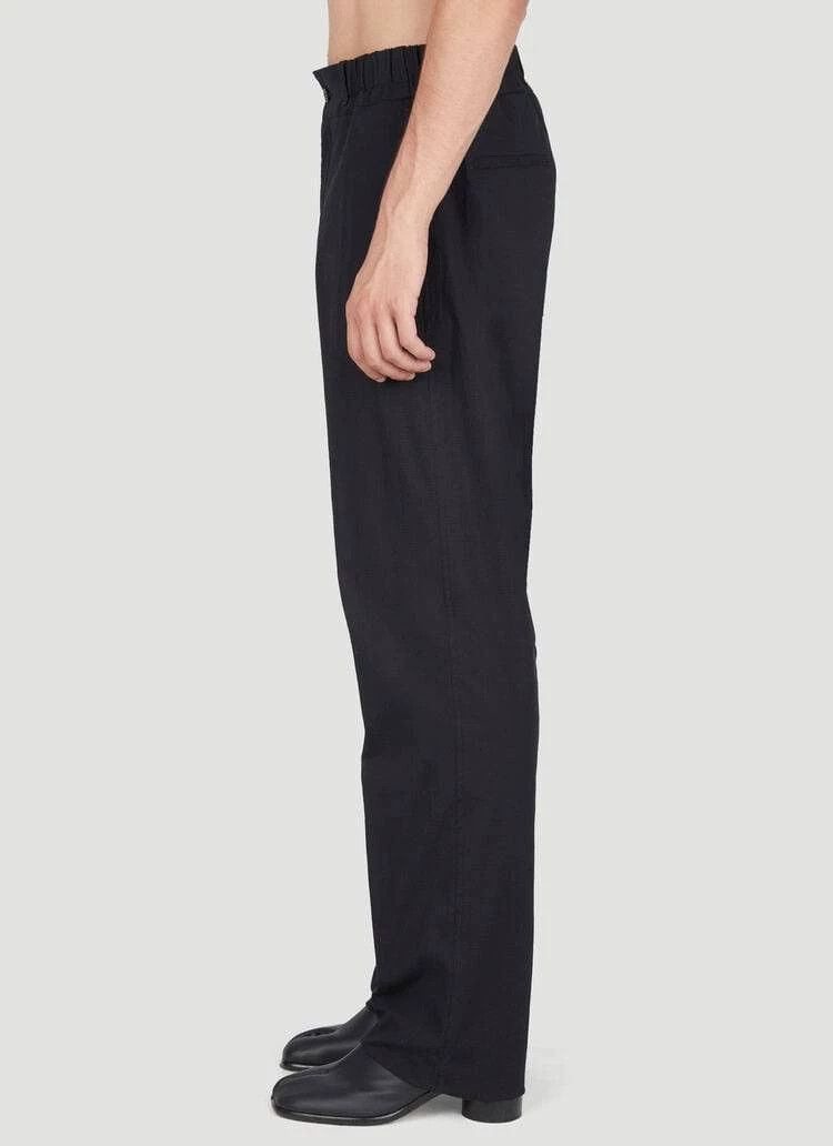 Lanvin LANVIN Elastic Waistband Wool Suit Pants 54 Size US 38 / EU 54 - 8 Thumbnail