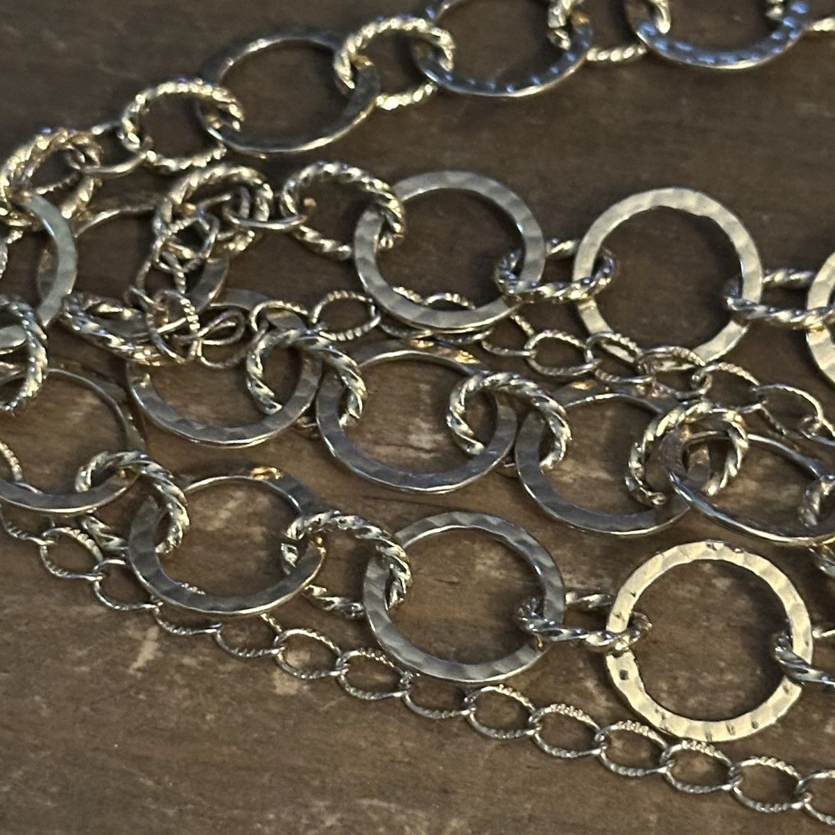 Rachel Zoe Rachel Zoe gold tone layered circle link necklace Size ONE SIZE - 3 Thumbnail
