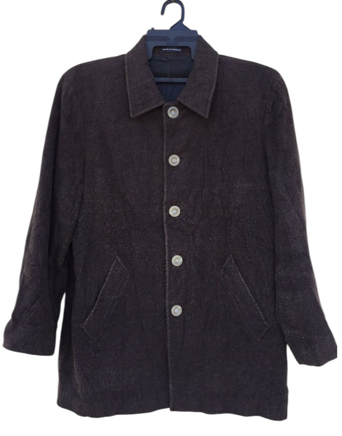 a*o様 90s agnès b. double zip wool half c 90s agnès b. double zip wool half coat