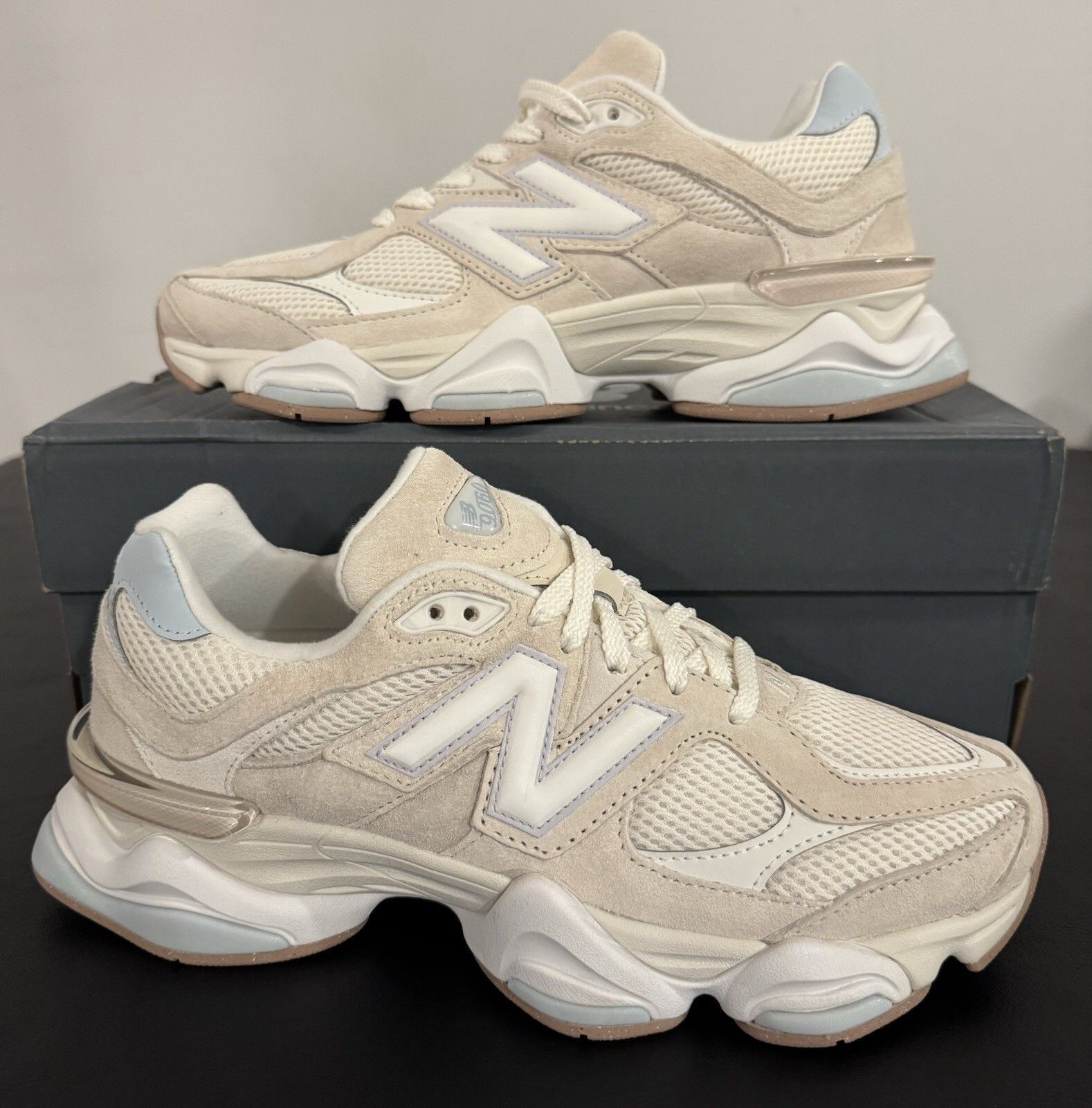 New Balance 9060 “Bisque Frosted Glass White” U9060AUA ✓?New balance ? 9️⃣0️⃣6️⃣0️⃣ ?Bisque Frosted  main image 3