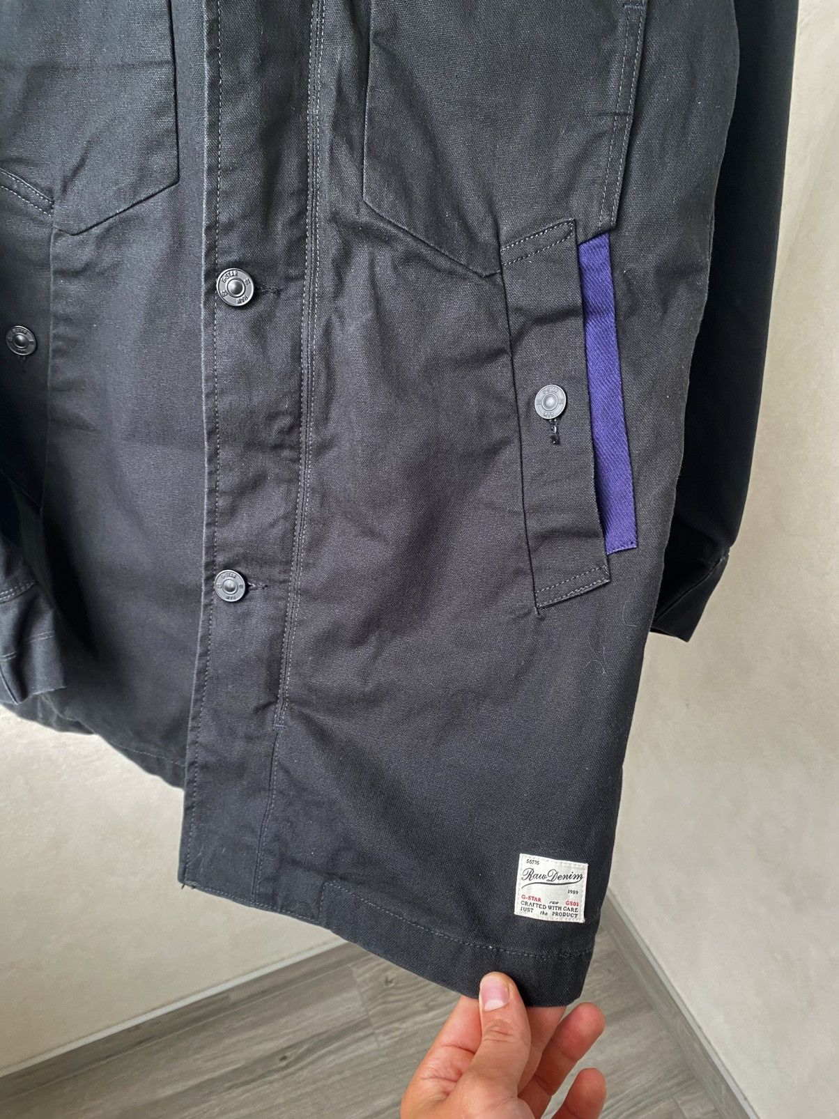 G-Star G-Star Raw Denim Will Garber Military Trench Coat Jacket Size US L / EU 52-54 / 3 - 8 Thumbnail