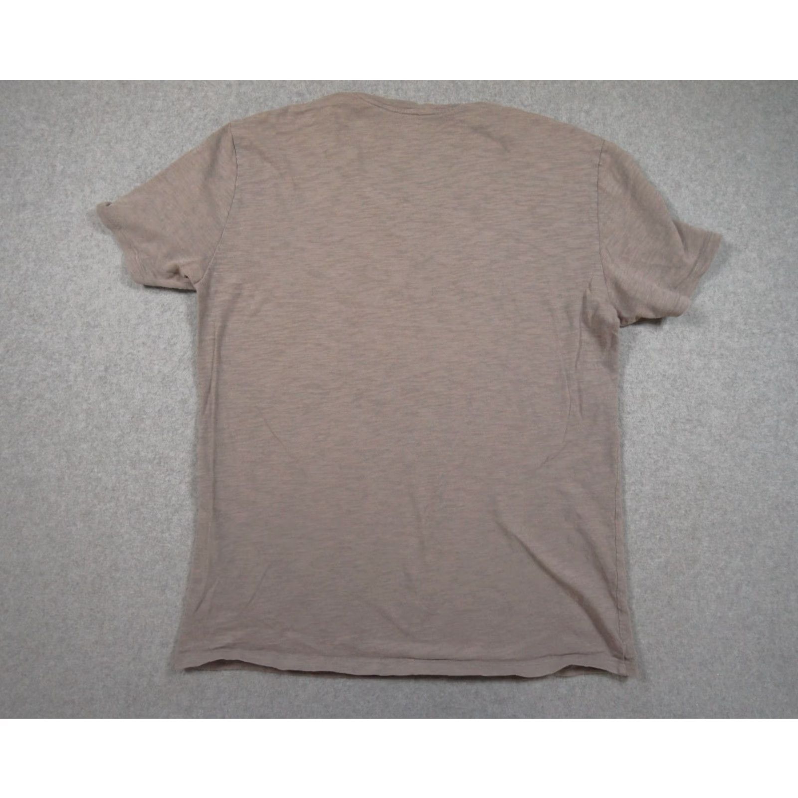 Vince Vince Shirt Men's Small Gray V-Neck Short Sleeve Cotton T-Shirt Preppy Size US S / EU 44-46 / 1 - 7 Thumbnail