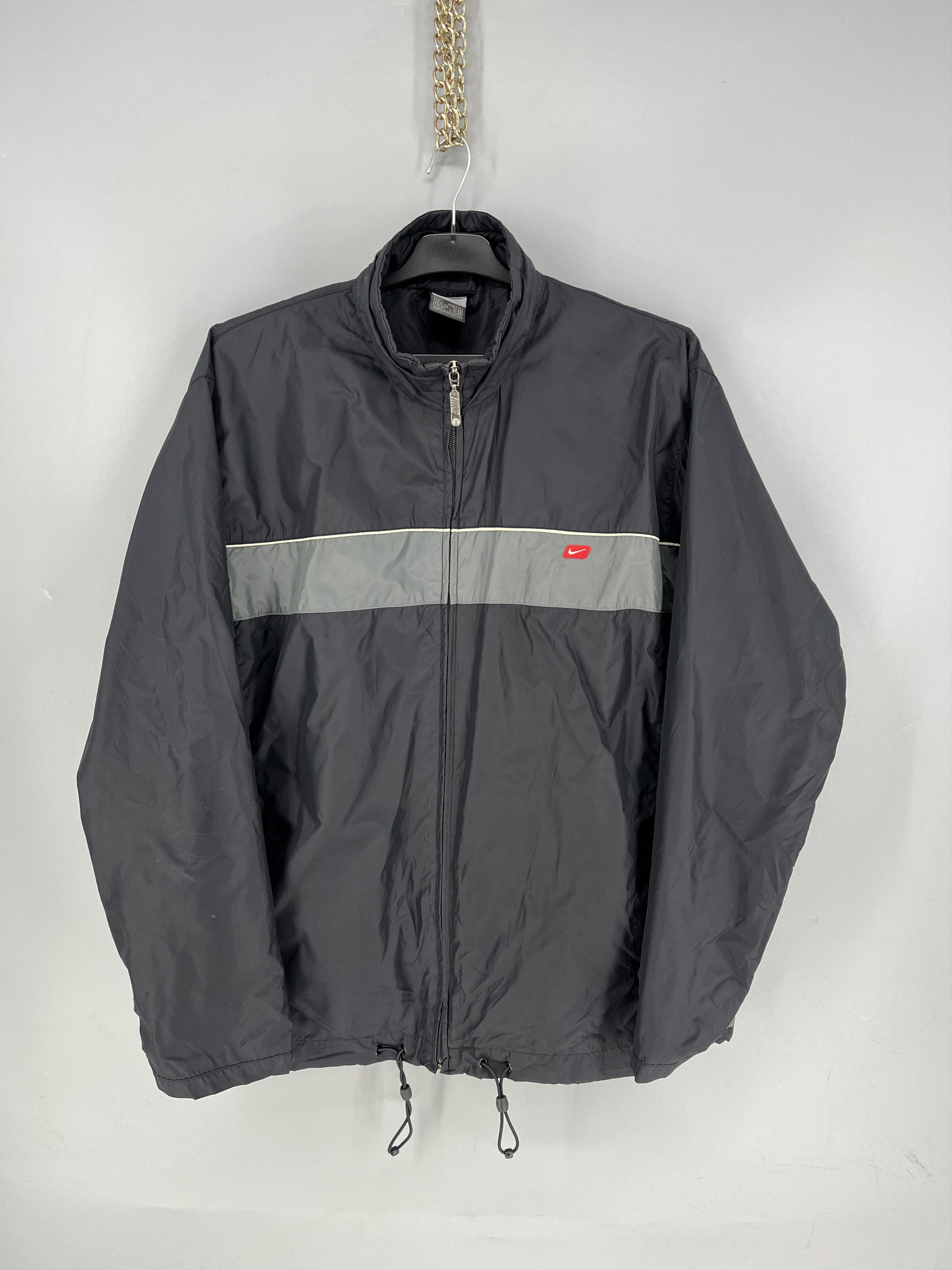 Nike NIKE F1ush Jacket Men's LARGE Light Mesh Lined High Neck Size US L / EU 52-54 / 3 - 1 Thumbnail