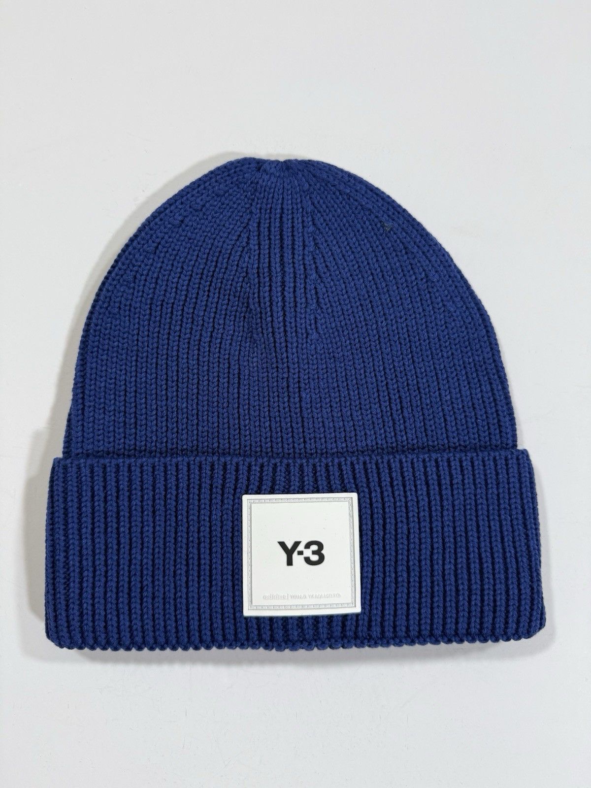 Adidas × Y-3 Y-3 Yohji Yamamoto Beanie Blue Unisex Adult One Size NWT Size ONE SIZE - 1 Thumbnail