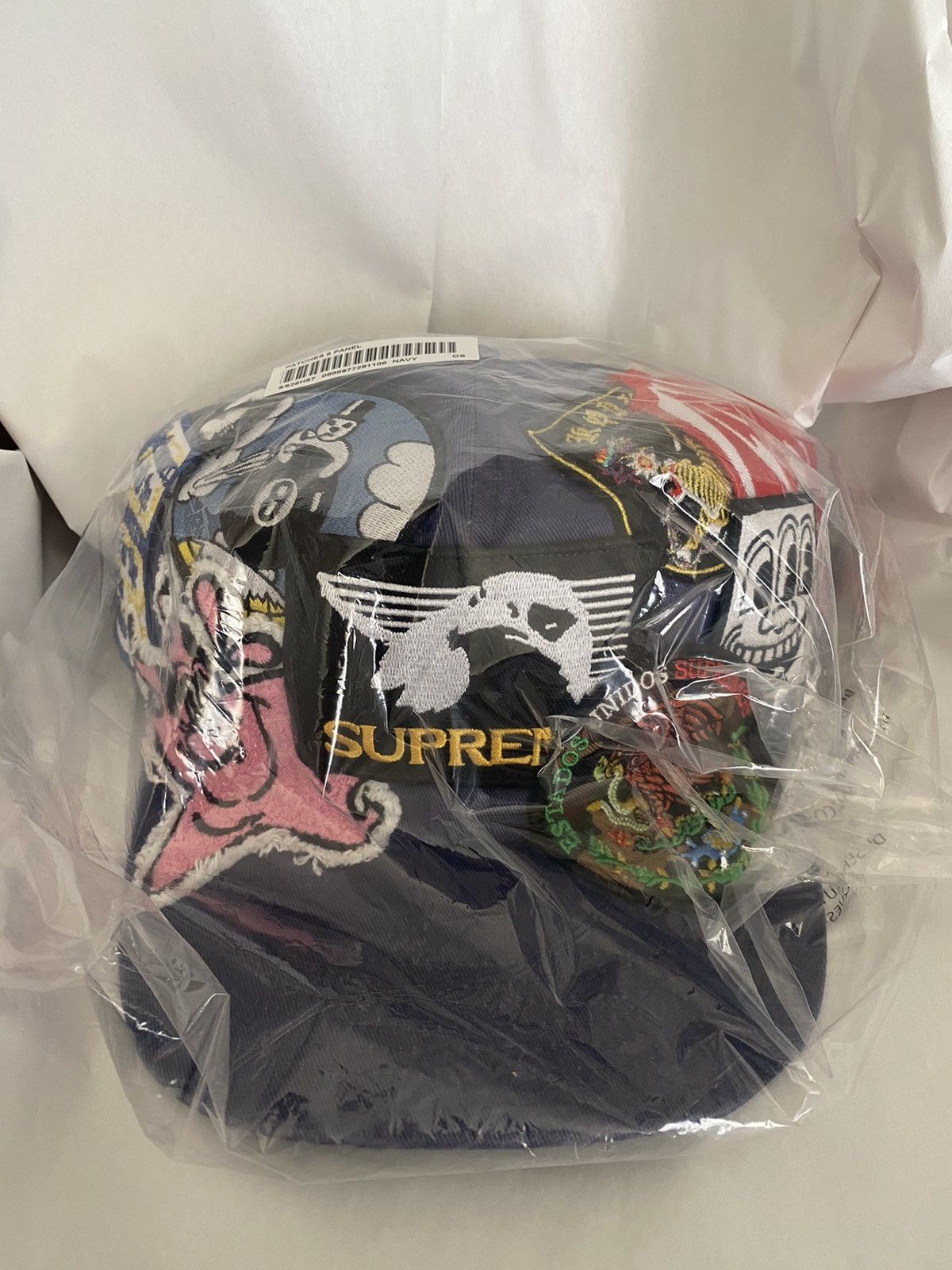 Supreme Supreme Patches 6-Panel Navy Size ONE SIZE - 1 Thumbnail
