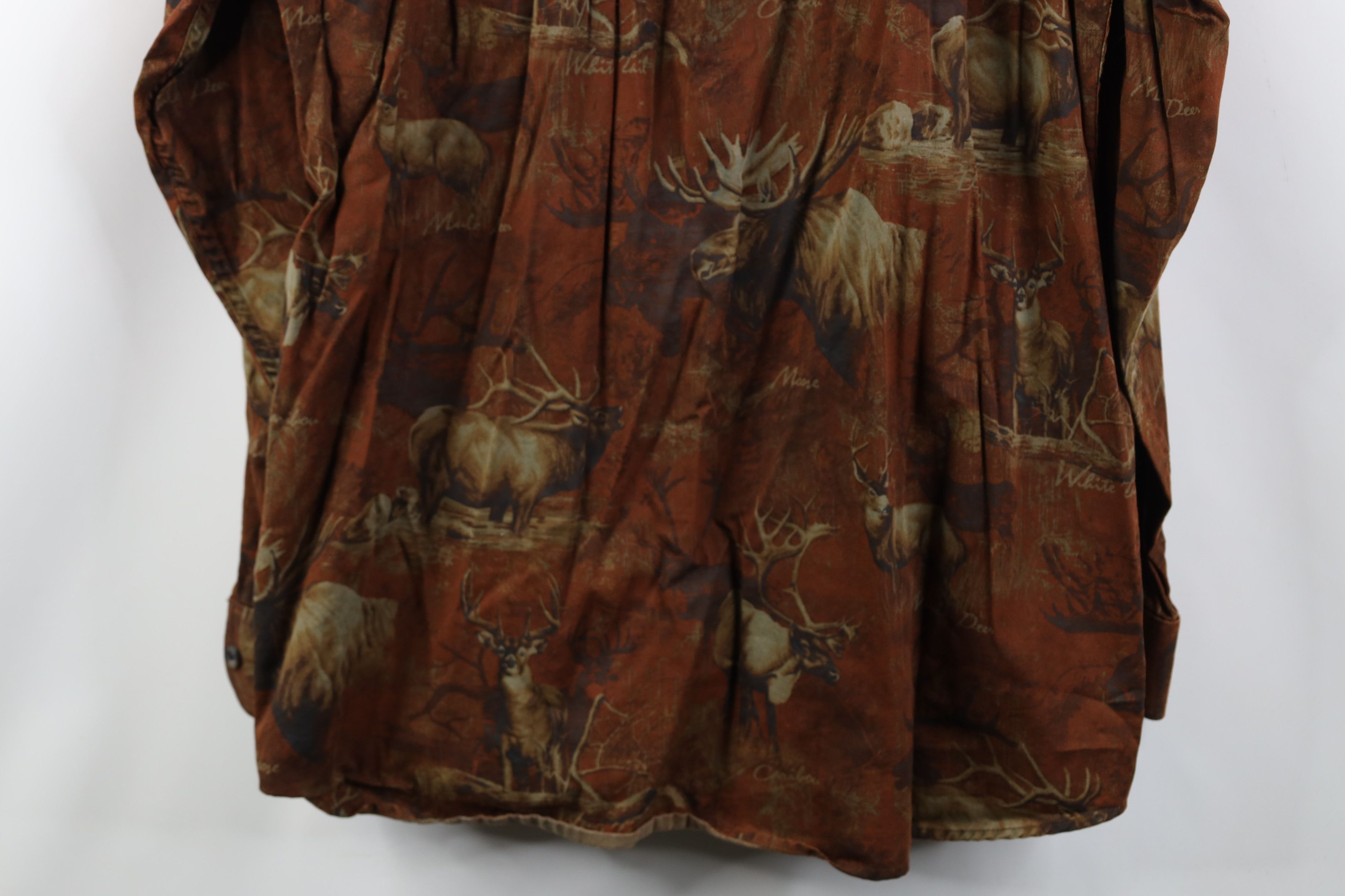 Vintage Vintage 90s Y2K Nature All Over Print Collared Button Shirt Size US XL / EU 56 / 4 - 15 Thumbnail