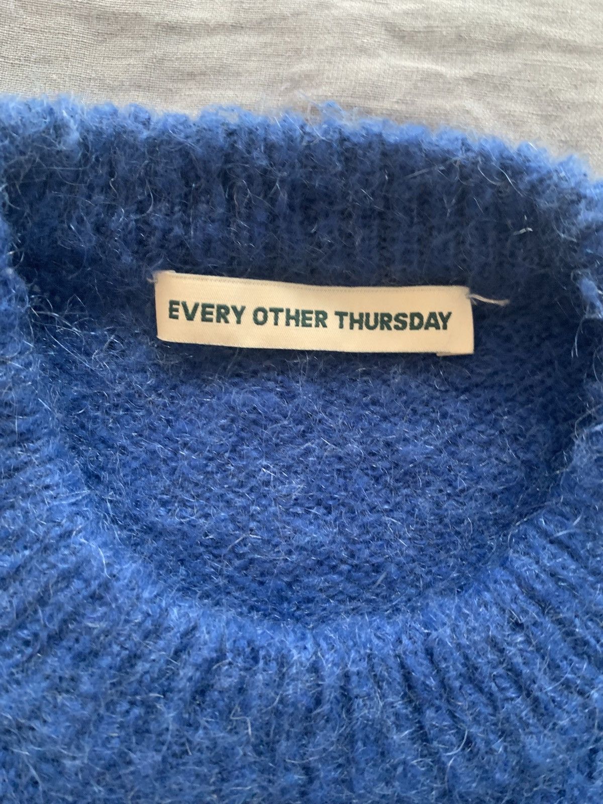 Every Other Thursday EOT Mohair Knit Sweater Size US L / EU 52-54 / 3 - 3 Thumbnail