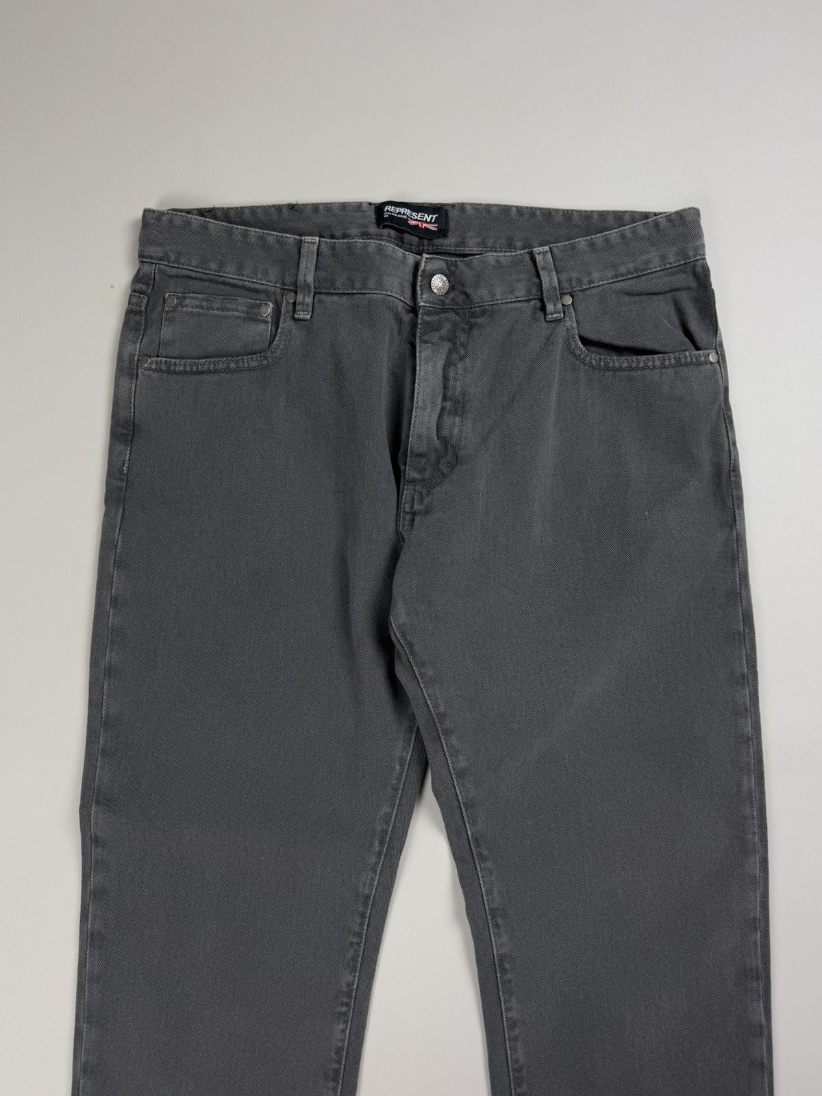 Represent Clo. Represent Clo Popper Smoke Denim Men’s Jeans Pants Size 36 Size US 36 / EU 52 - 5 Thumbnail