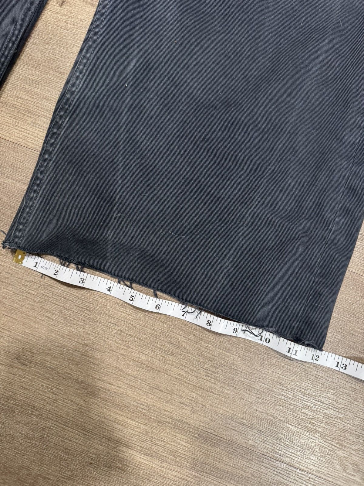 Vuja De VUJA DÉ WIDE DENIM PANTS ‘BLACK’ Size US 32 / EU 48 - 3 Thumbnail