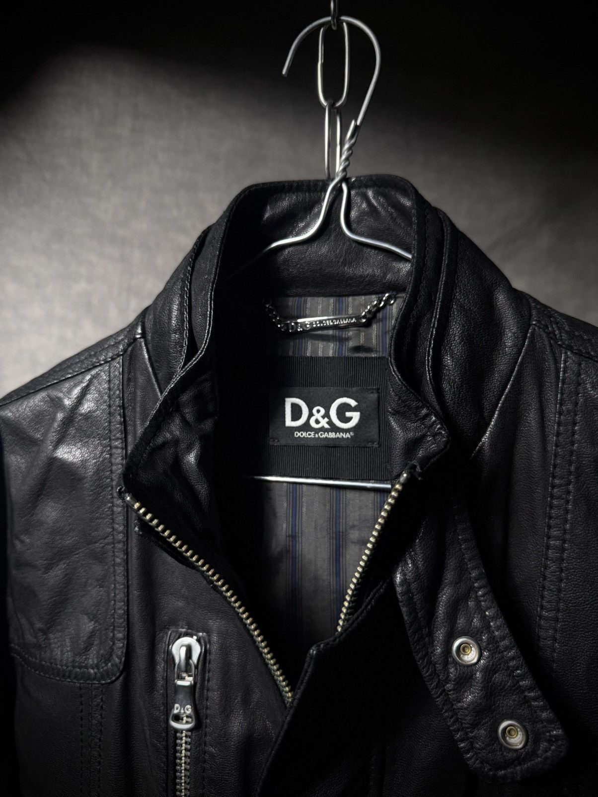 Dolce & Gabbana Dolce & Gabbana AW08 Multi-Pocket Goatskin Utility Jacket Size US M / EU 48-50 / 2 - 6 Thumbnail