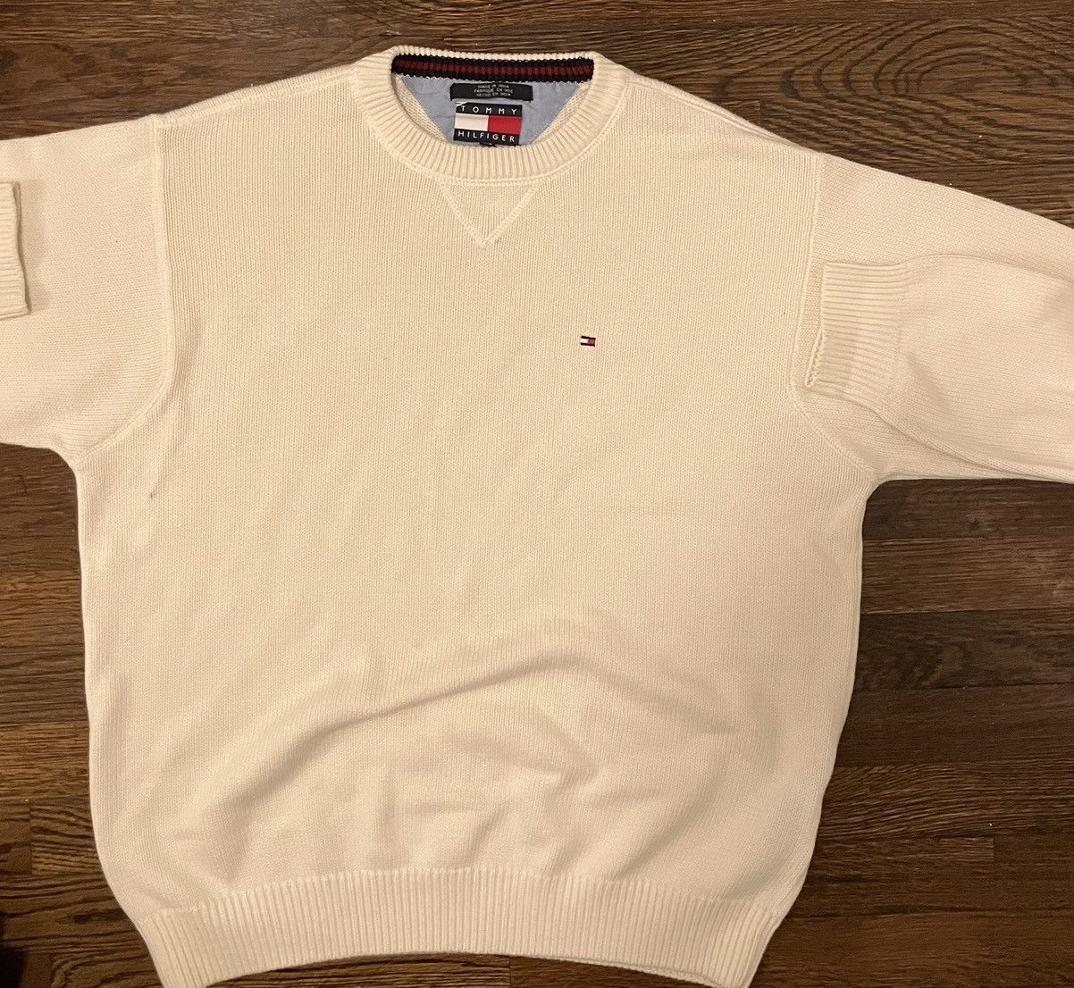 Tommy Hilfiger × Vintage Tommy Hilfiger sweater Size US L / EU 52-54 / 3 - 1 Thumbnail