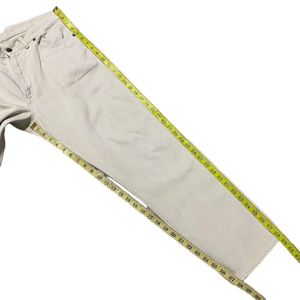 Levi's Vintage 60s Levis 911B Pique Big E Jeans Size US 33 - 22 Thumbnail