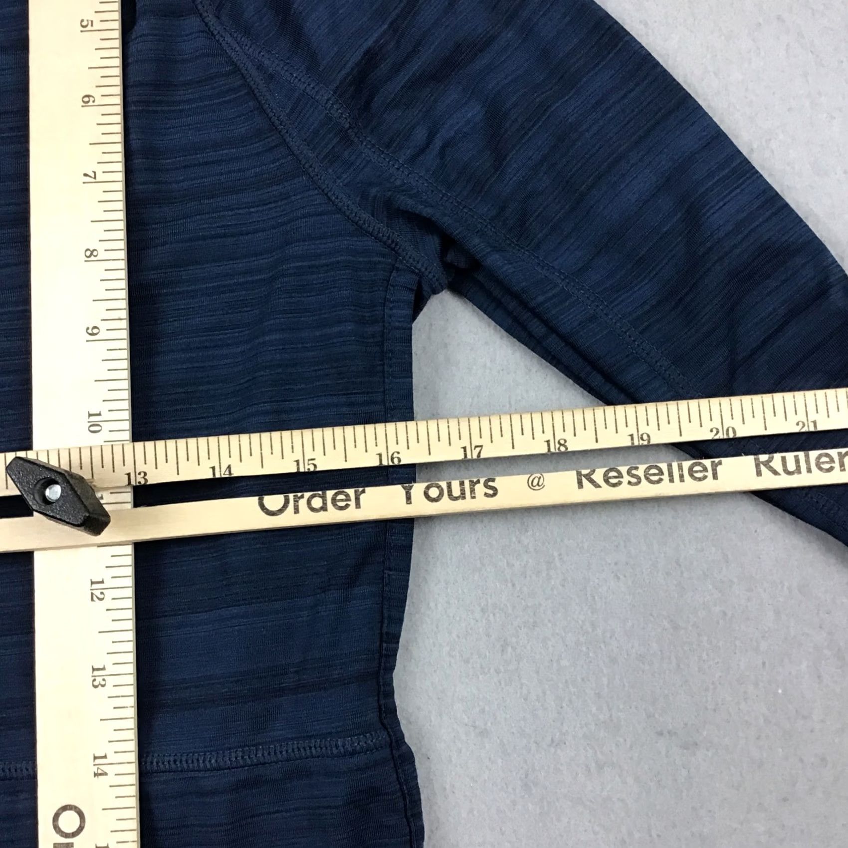 Athleta Athleta Jacket Women S Blue Full Zip Hooded Pockets Stretch Softshell Athletic Basic Jacket Athleisure Size S / US 4 / IT 40 - 5 Thumbnail