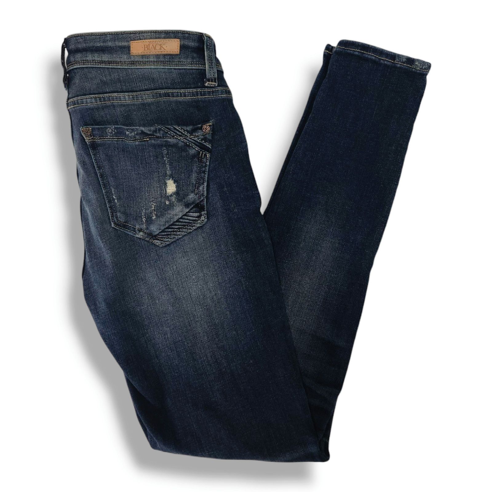 Buckle Black EUC Buckle Black Fit No. 53 Ankle Skinny Jeans Sz. 25x29 Size 25" / US 0 / IT 36 - 3 Thumbnail