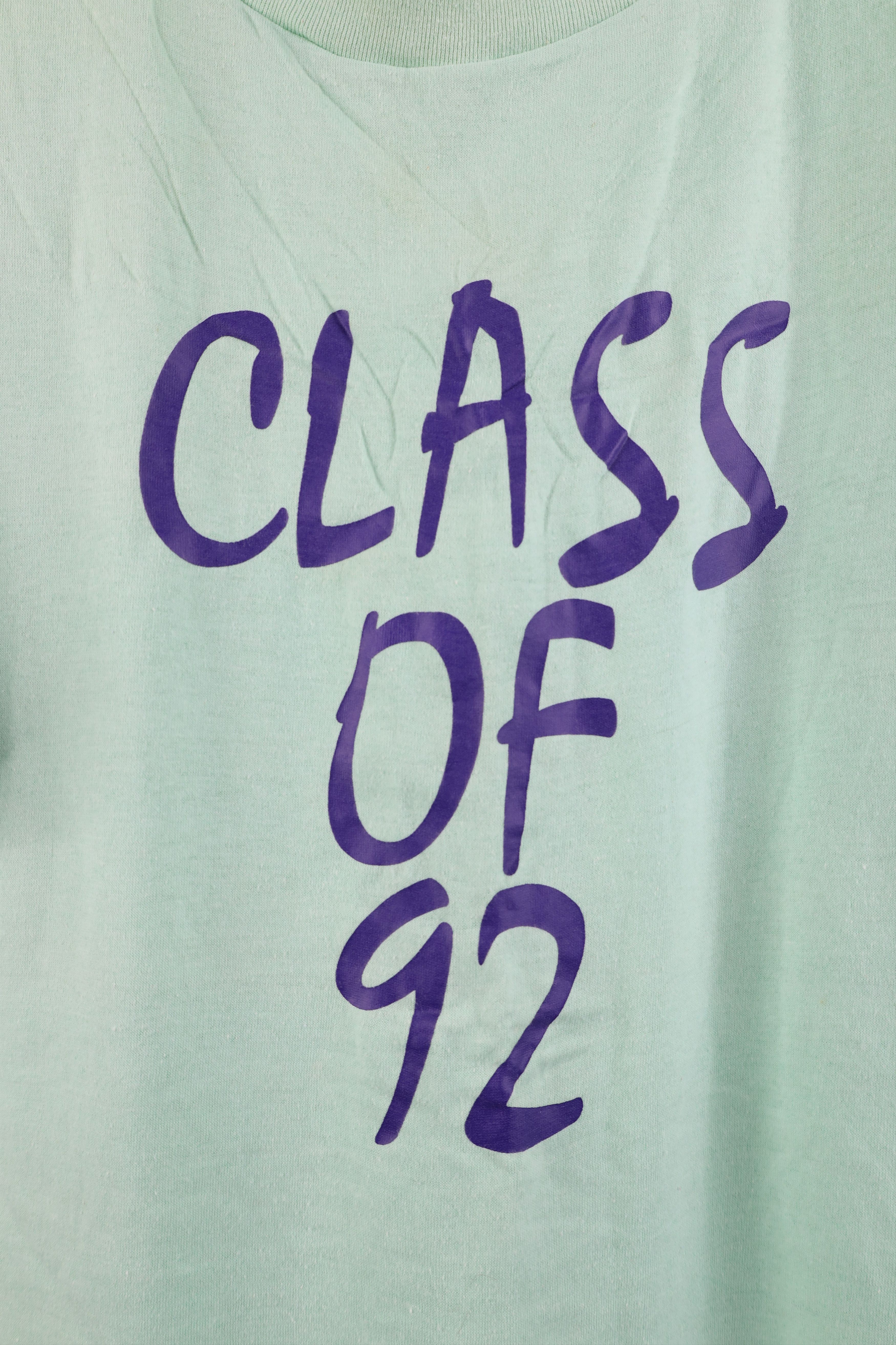 Vintage Vintage 90s Streetwear Short Sleeve T-Shirt Mint Green USA Size XL / US 12-14 / IT 48-50 - 4 Thumbnail