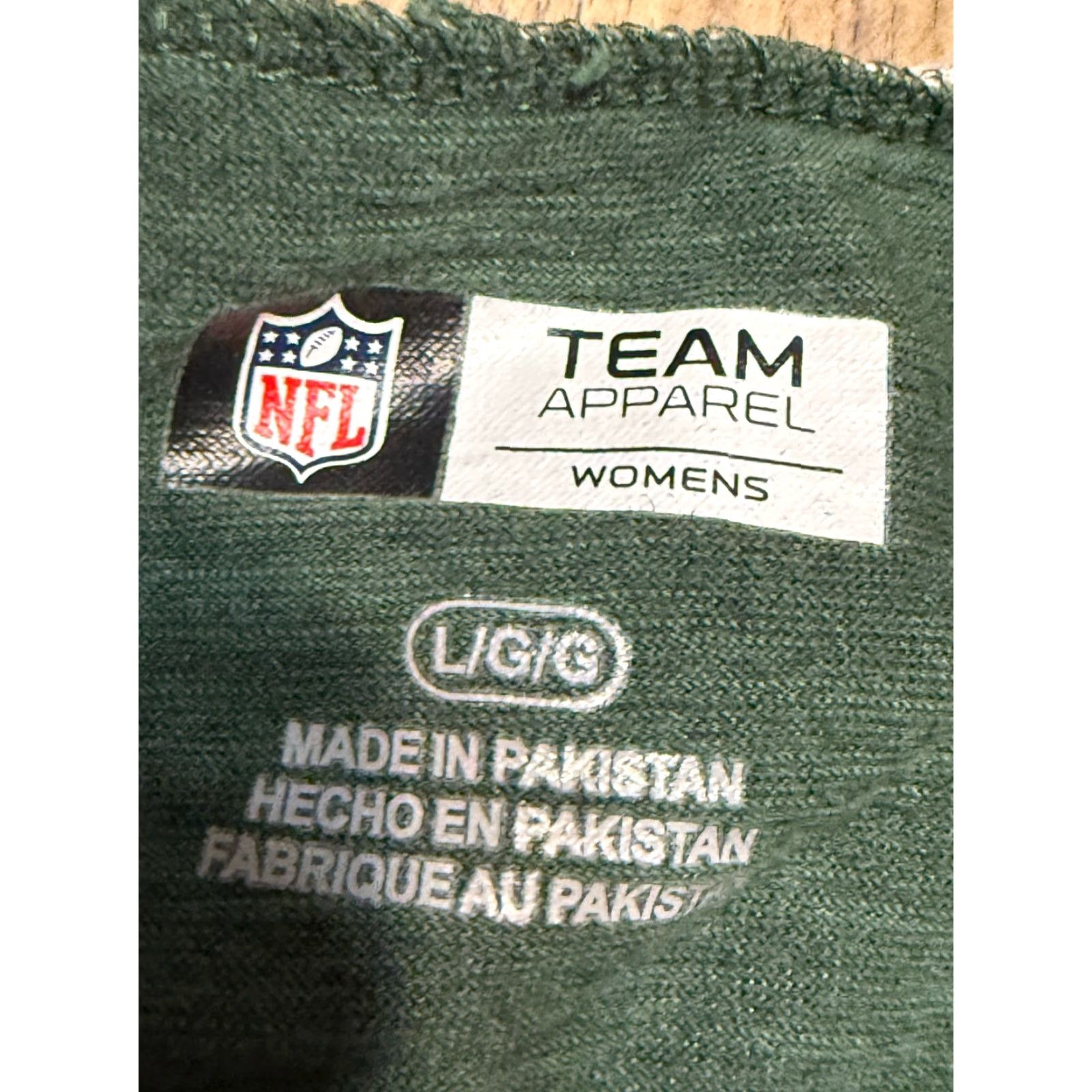 NFL NFL Team apparel Shirt Womens Large Wisconsin Green Bay Packers Long Sleeve Size L / US 10 / IT 46 - 6 Thumbnail