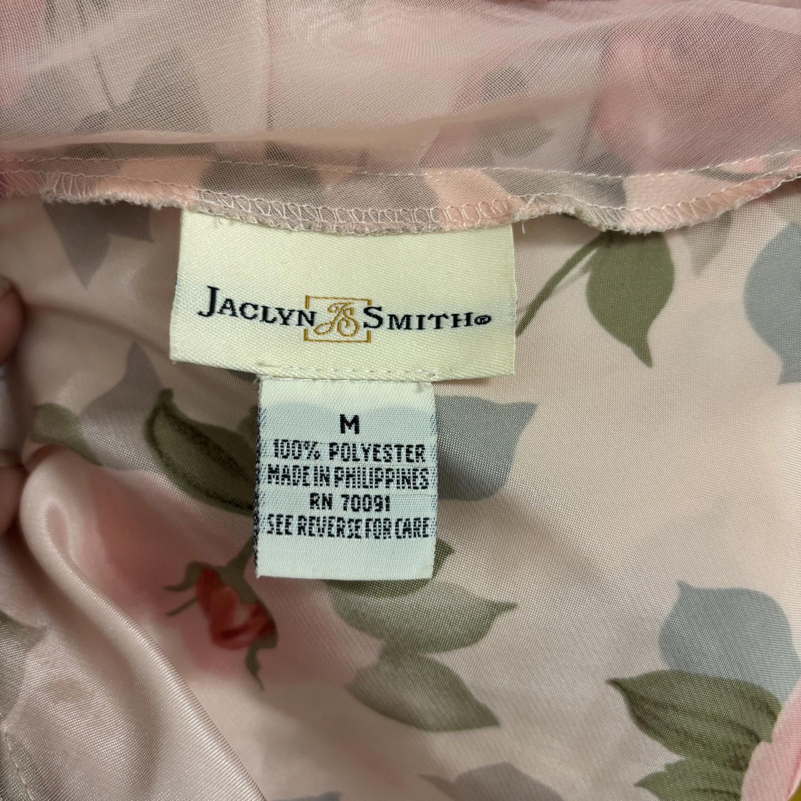 Other Vtg Romantic satin floral lingerie by Jaclyn Smith Size ONE SIZE - 5 Thumbnail