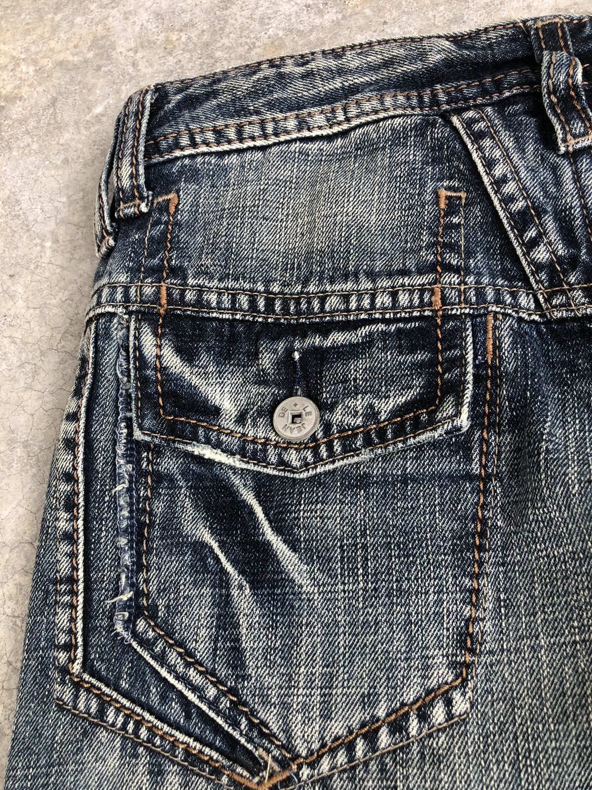 Marithe + Francois Girbaud Marithe Francois Girbaud Flared Jeans Distressed Denim Size US 28 / EU 44 - 18 Thumbnail