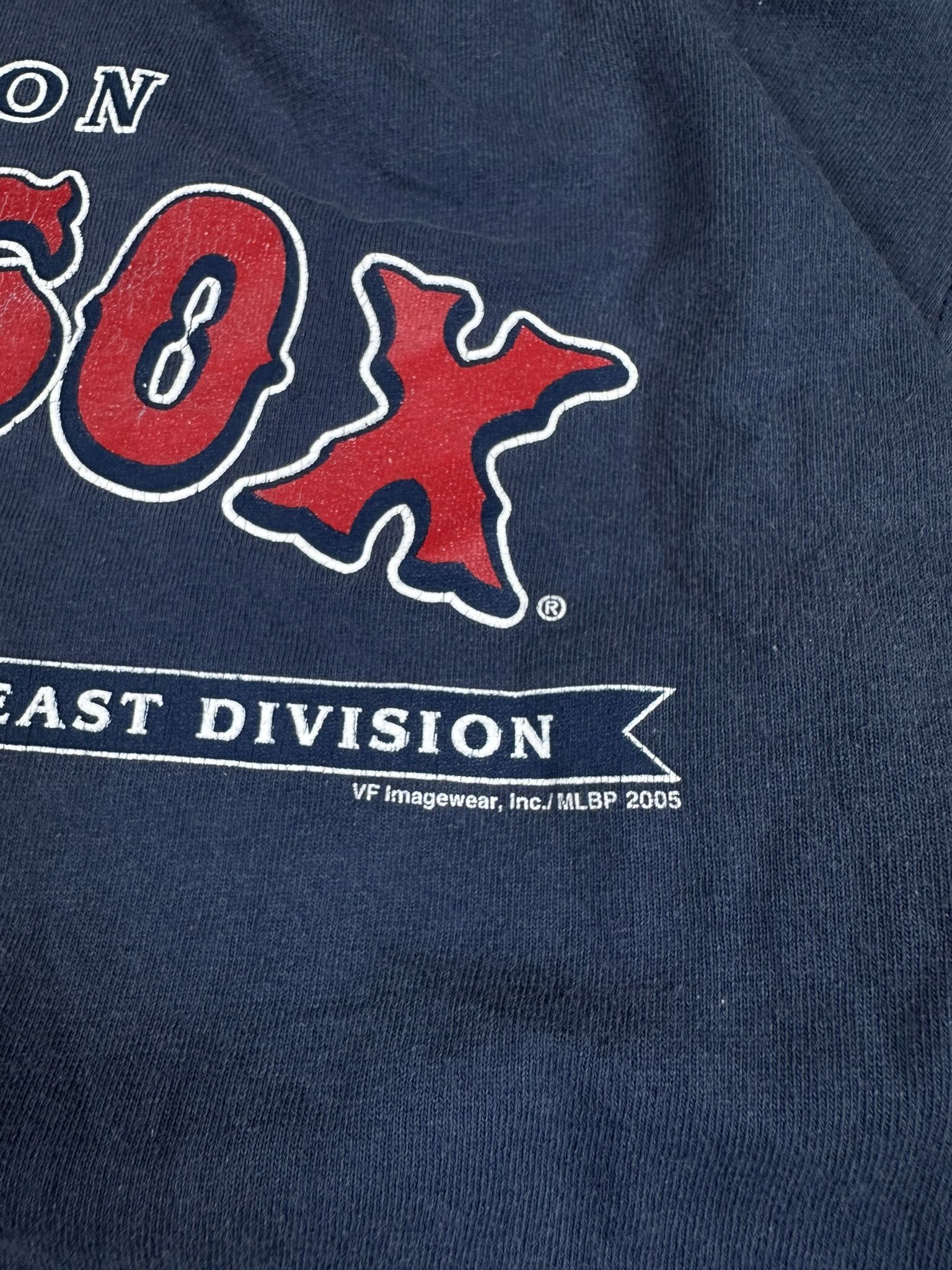 Lee × MLB × Vintage 2005 Vintage Boston Red Sox MLB Baseball Y2k T-shirt 00s Size US M / EU 48-50 / 2 - 10 Thumbnail