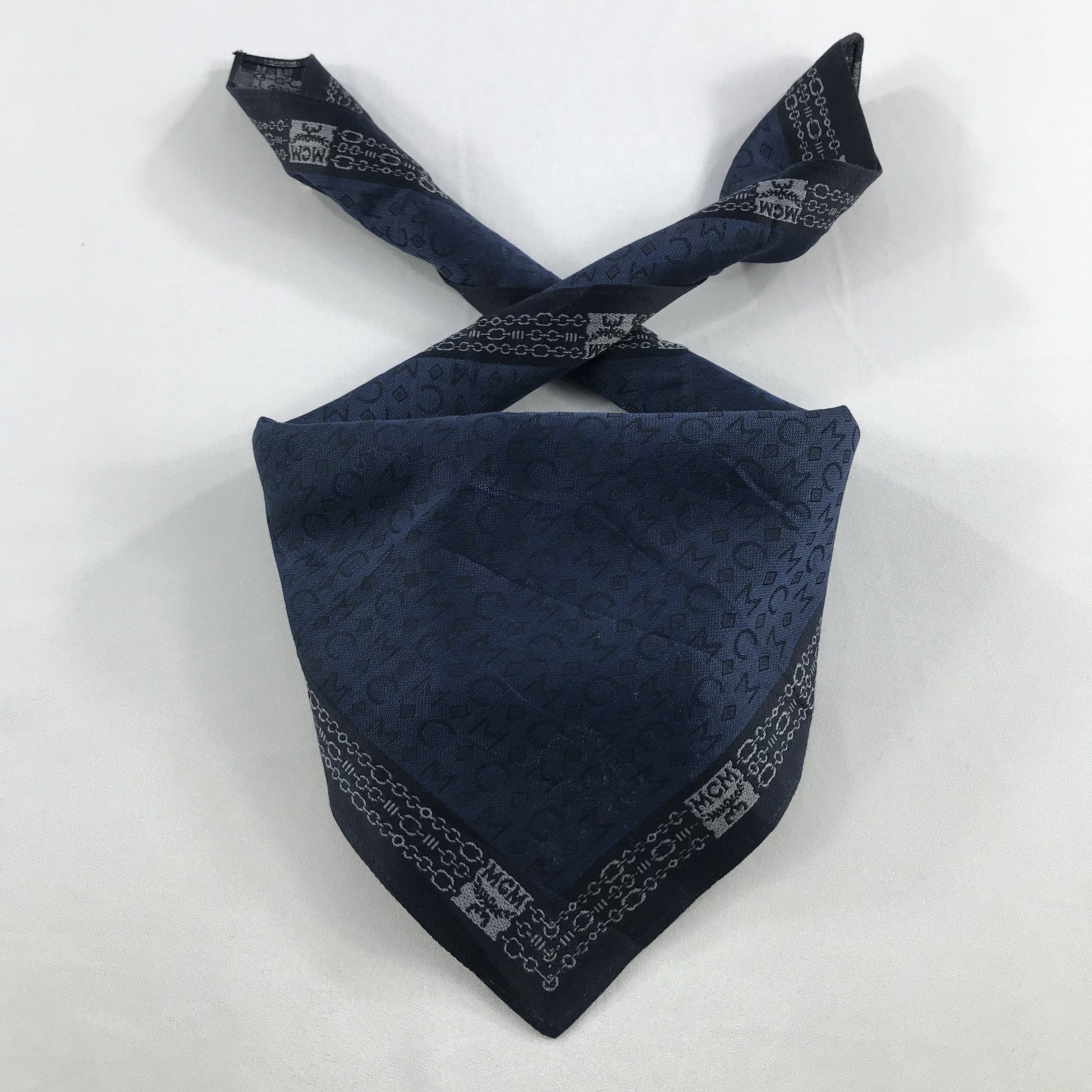 MCM × Vintage MCM Bandana / Handkerchief / Neckerchief - S2693 Size ONE SIZE - 3 Thumbnail